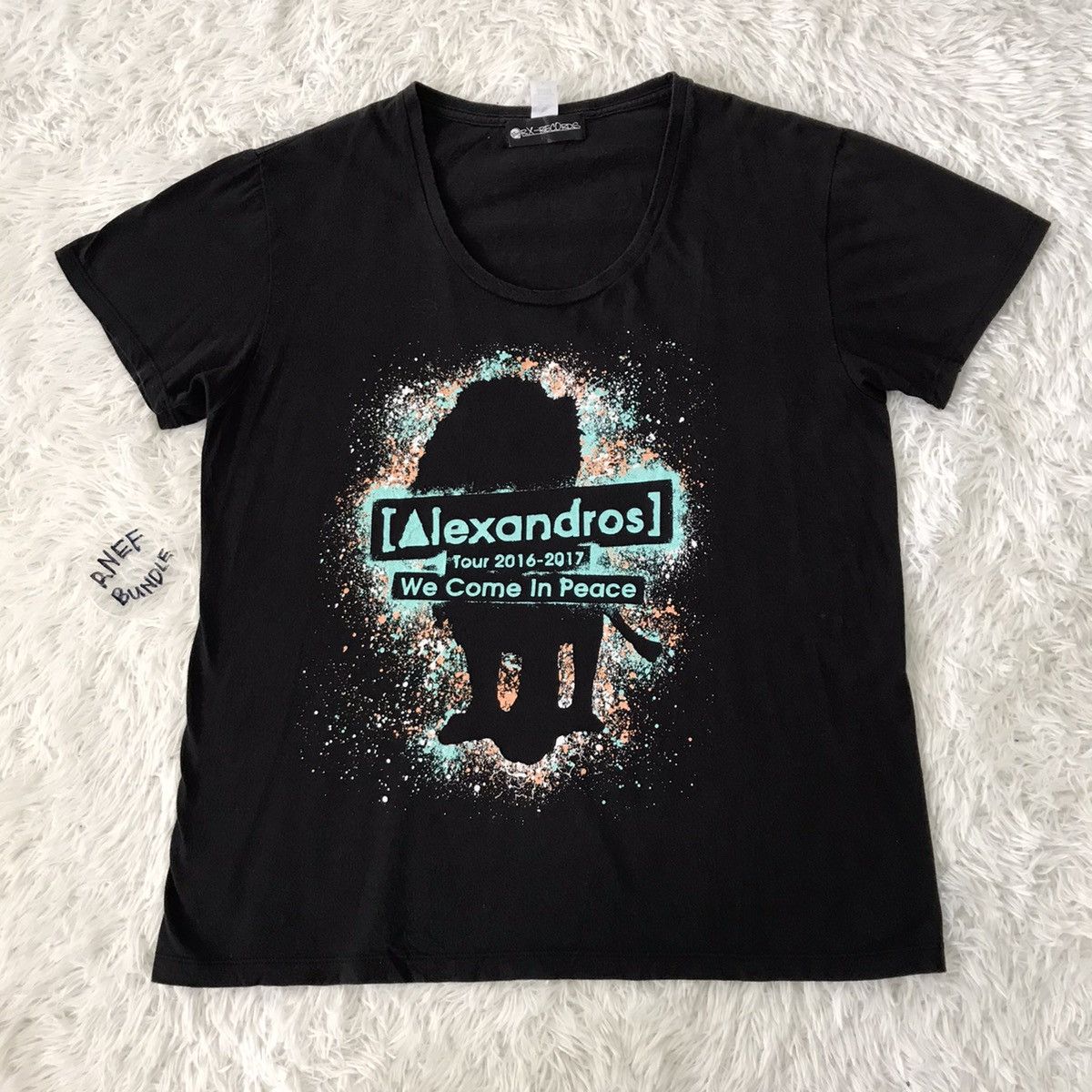 Alexandros tour 206-2017 we come in peace rx-records tshirt