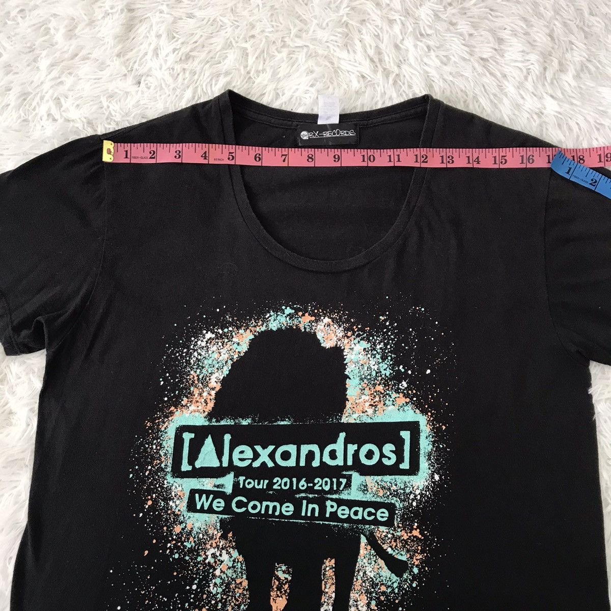 Band Tees × Japanese Brand Alexandros tour 206-2017 we come in peace rx-records tshirt Size US M / EU 48-50 / 2 - 16 Thumbnail