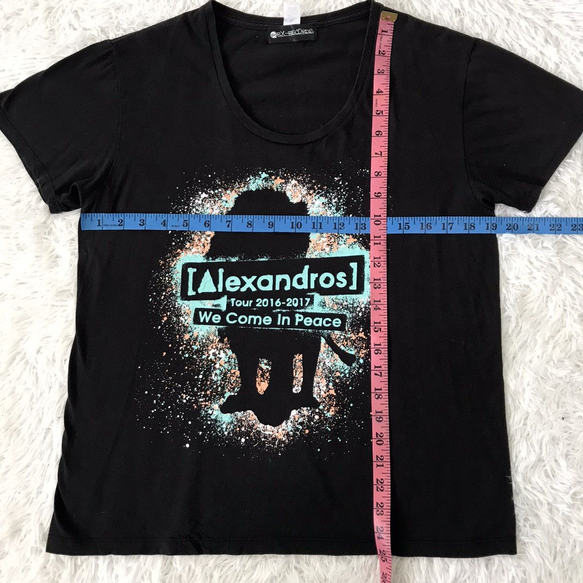 Band Tees × Japanese Brand Alexandros tour 206-2017 we come in peace rx-records tshirt Size US M / EU 48-50 / 2 - 15 Thumbnail