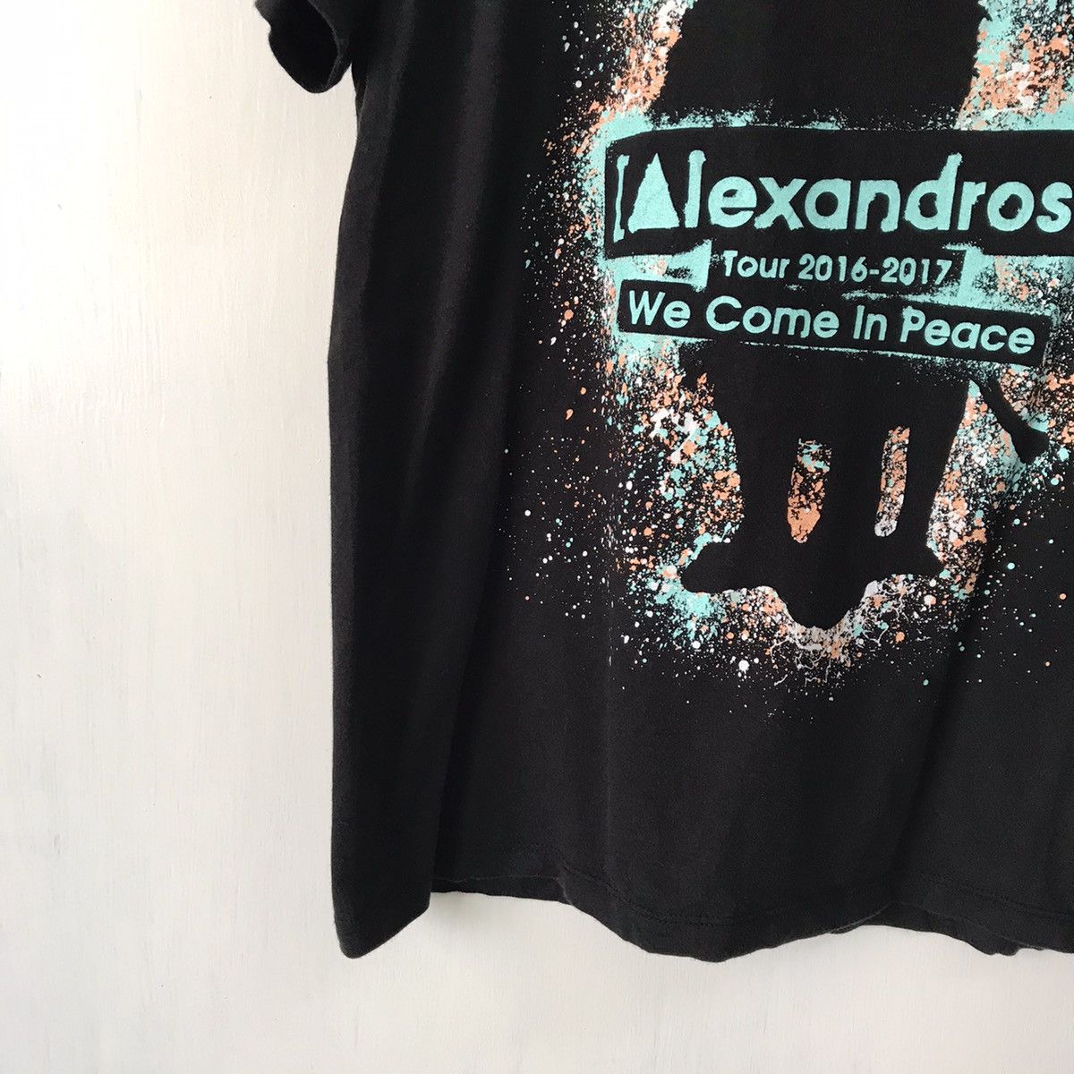 [Alexandros]/We Come In Peace Tour&Docu… Alexandros tour 206-2017 we come in peace rx-records tshirt