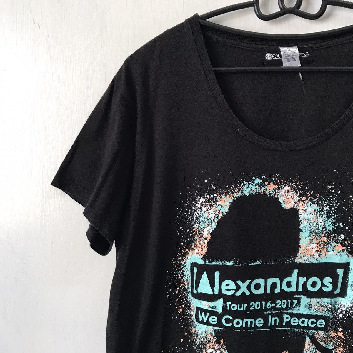 Alexandros tour 206-2017 we come in peace rx-records tshirt