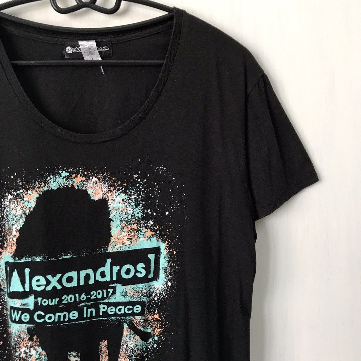 [Alexandros]/We Come In Peace Tour&Docu… Alexandros tour 206-2017 we come in peace rx-records tshirt