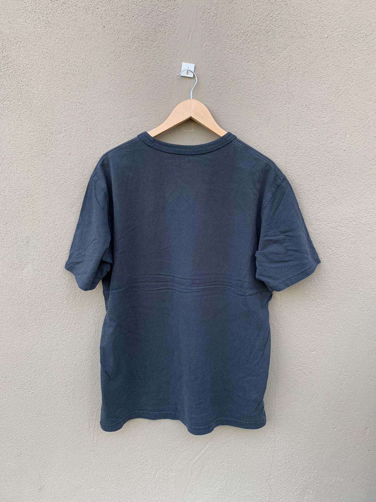 Lemaire × Uniqlo Thrashed Faded Uniqlo Lemaire Plain Tee Size US XL / EU 56 / 4 - 4 Thumbnail