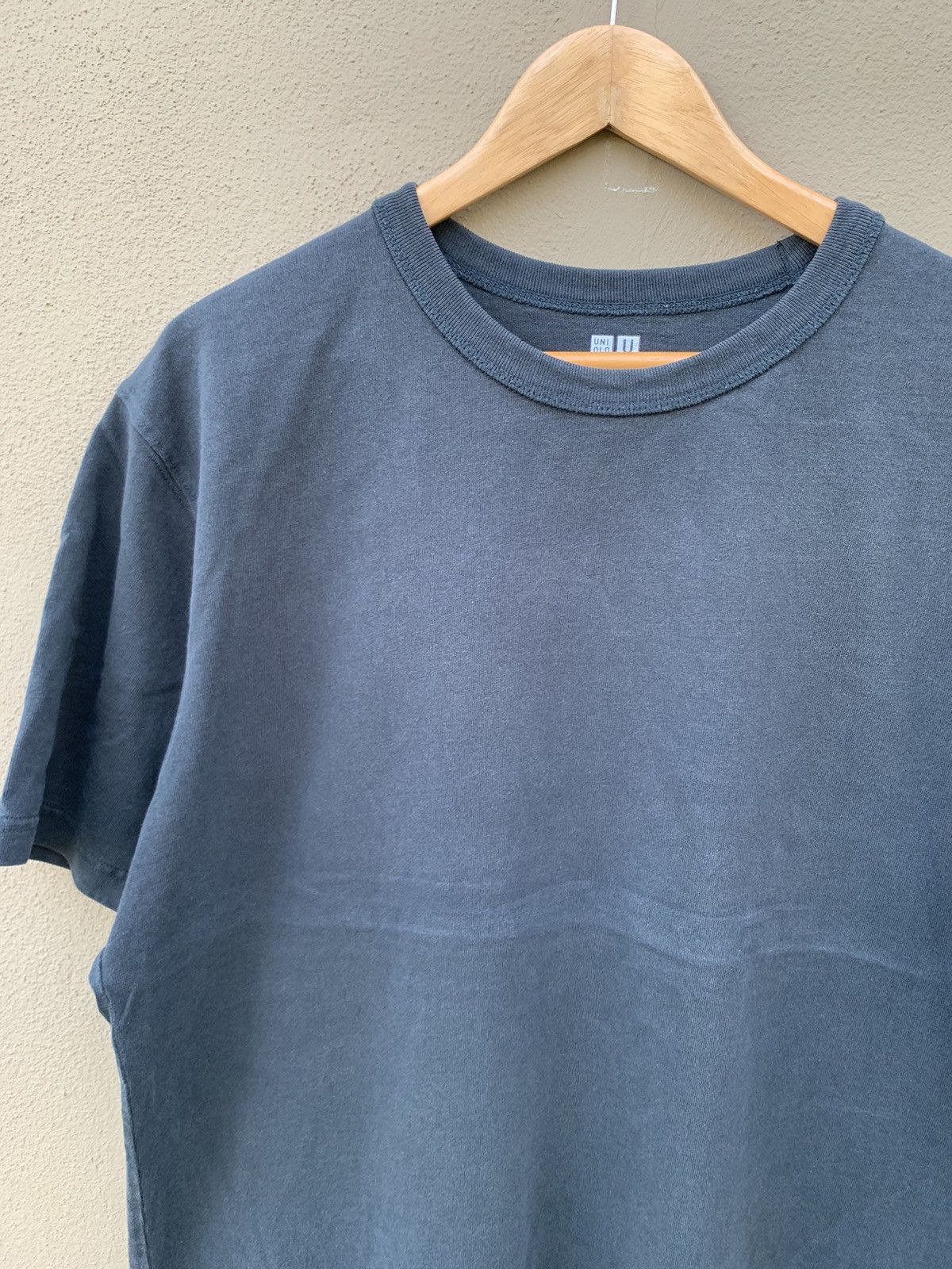 Lemaire × Uniqlo Thrashed Faded Uniqlo Lemaire Plain Tee Size US XL / EU 56 / 4 - 2 Thumbnail