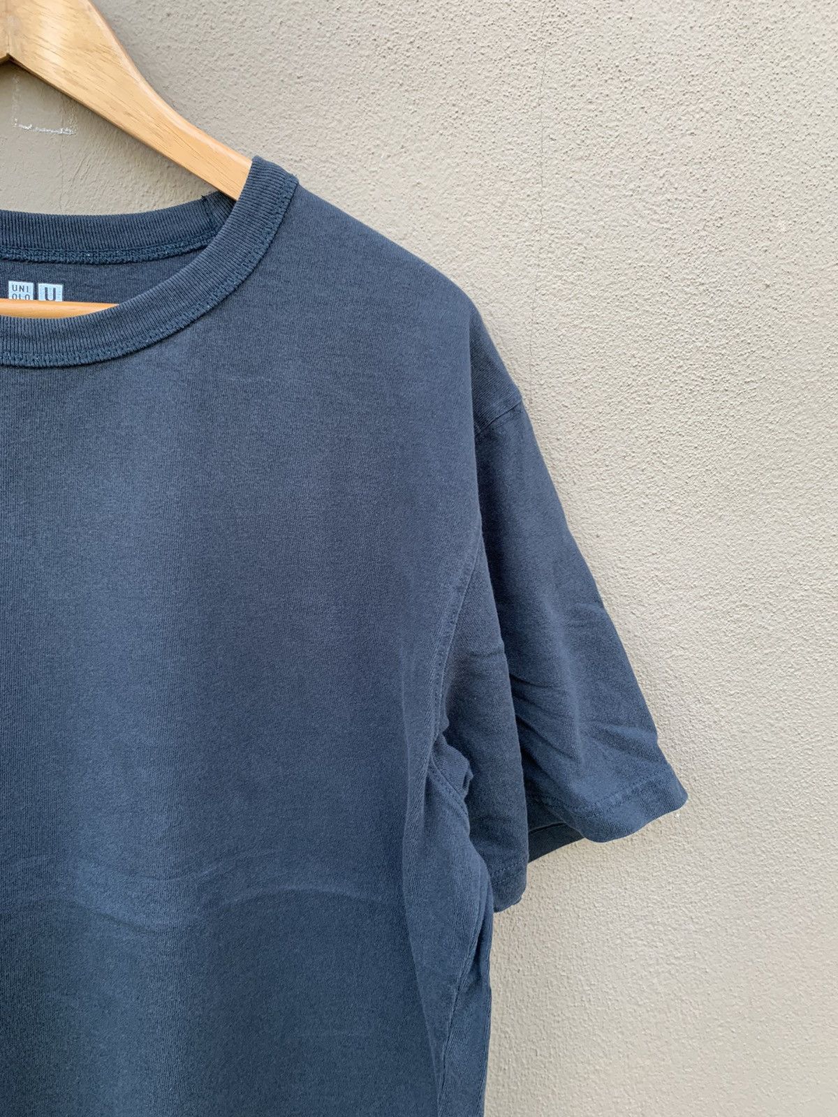Lemaire × Uniqlo Thrashed Faded Uniqlo Lemaire Plain Tee Size US XL / EU 56 / 4 - 3 Thumbnail