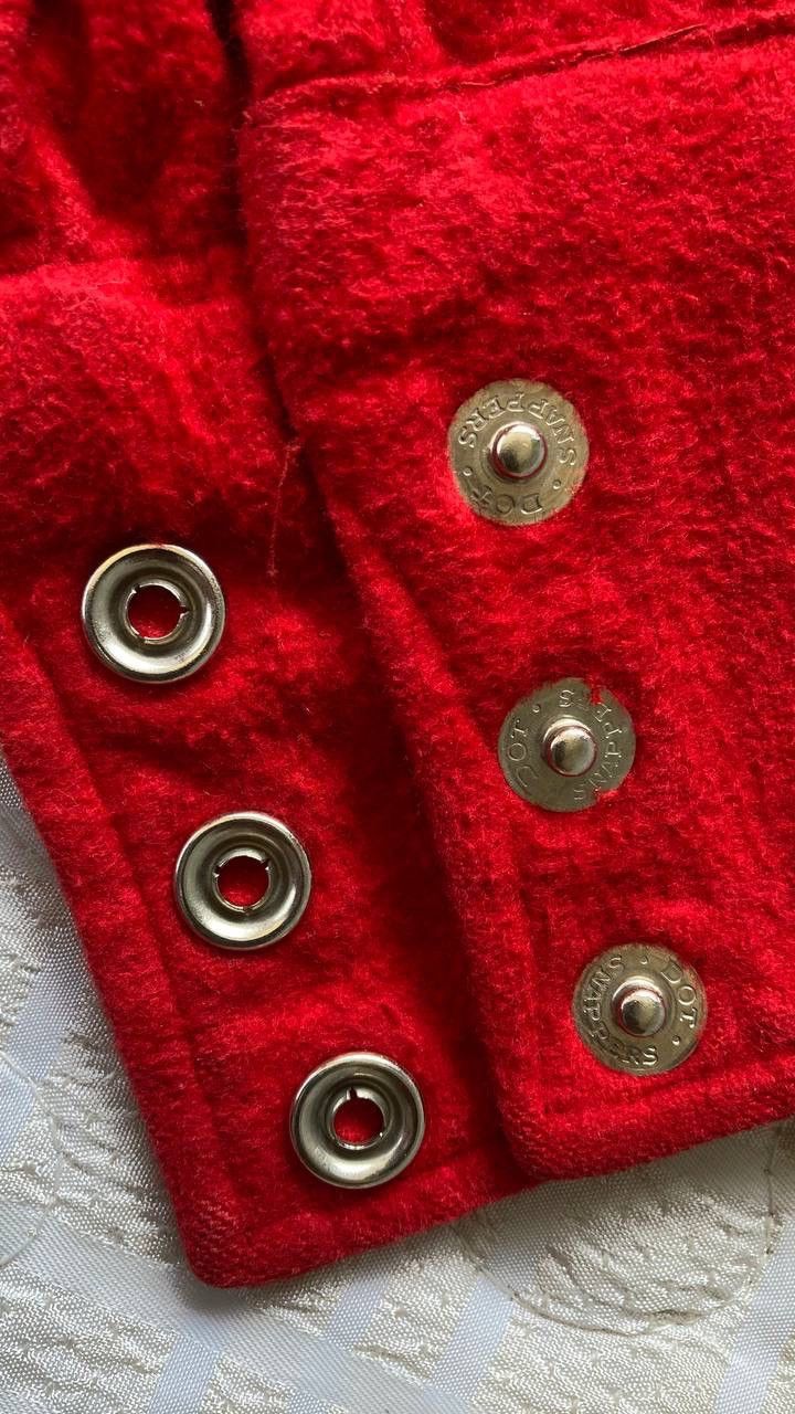 Levi's True Vintage 50s Levis Rockabilly Snap Button Western Shirt Size US M / EU 48-50 / 2 - 14 Thumbnail