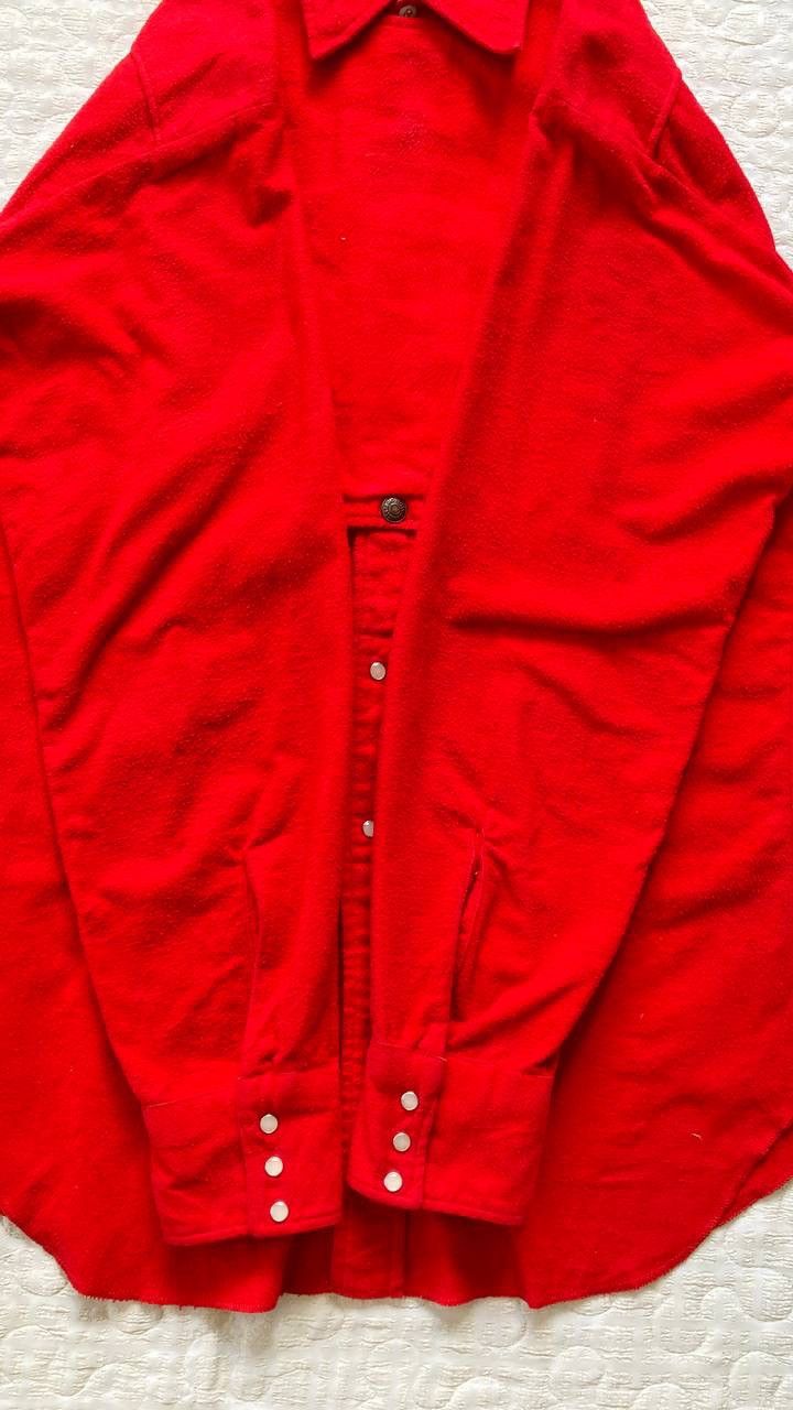 Levi's True Vintage 50s Levis Rockabilly Snap Button Western Shirt Size US M / EU 48-50 / 2 - 7 Thumbnail