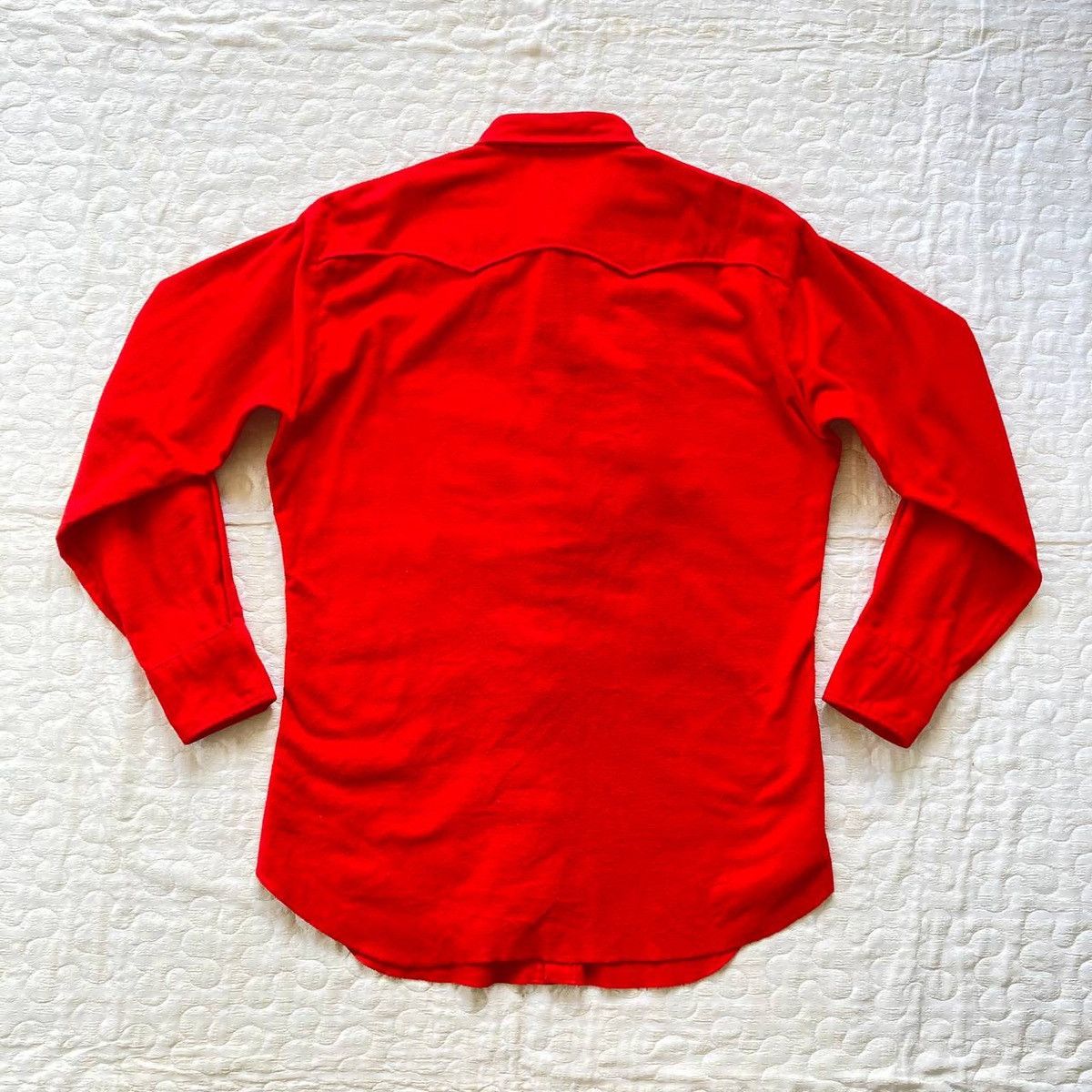 Levi's True Vintage 50s Levis Rockabilly Snap Button Western Shirt Size US M / EU 48-50 / 2 - 2 Thumbnail