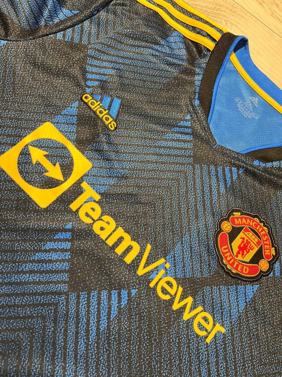 Adidas Adidas Manchester United 2021 2022 Third Shirt Soccer Jersey Size US XXL / EU 58 / 5 - 3 Thumbnail