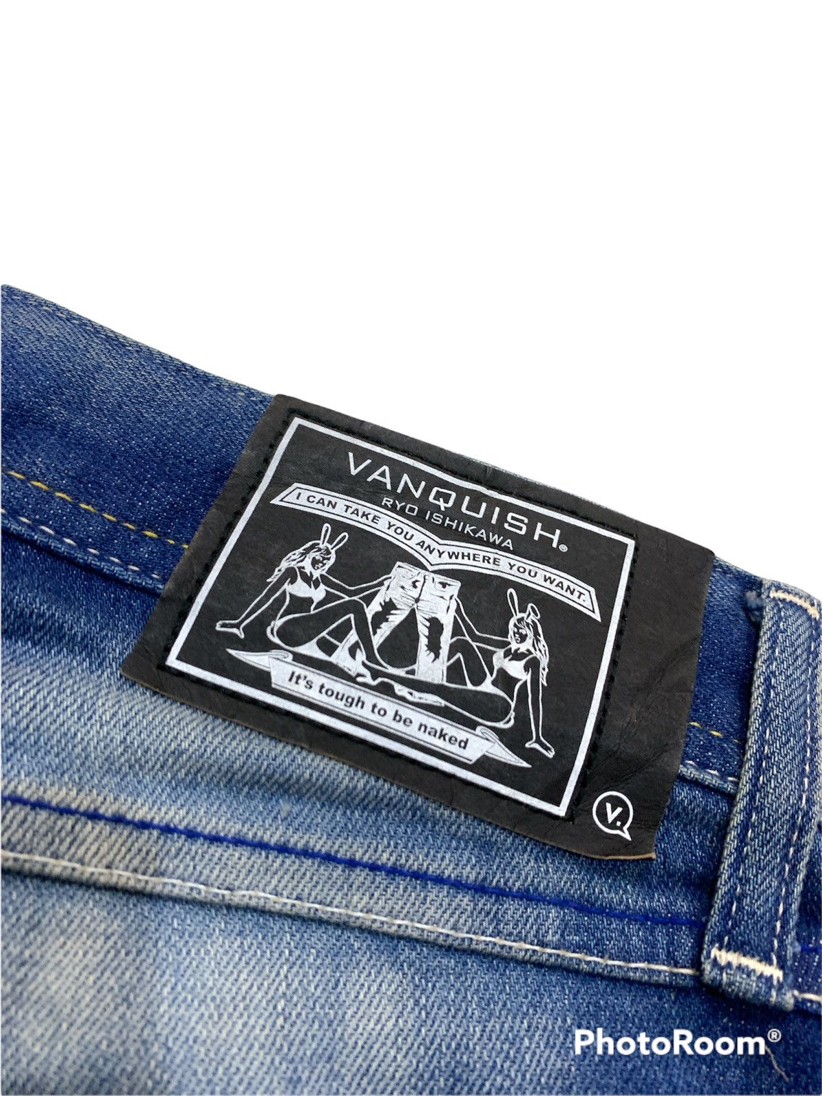 Vanquish VANQUISH RYO ISHIKAWA BORO PATCHES JEANS DENIM Size US 30 / EU 46 - 3 Thumbnail