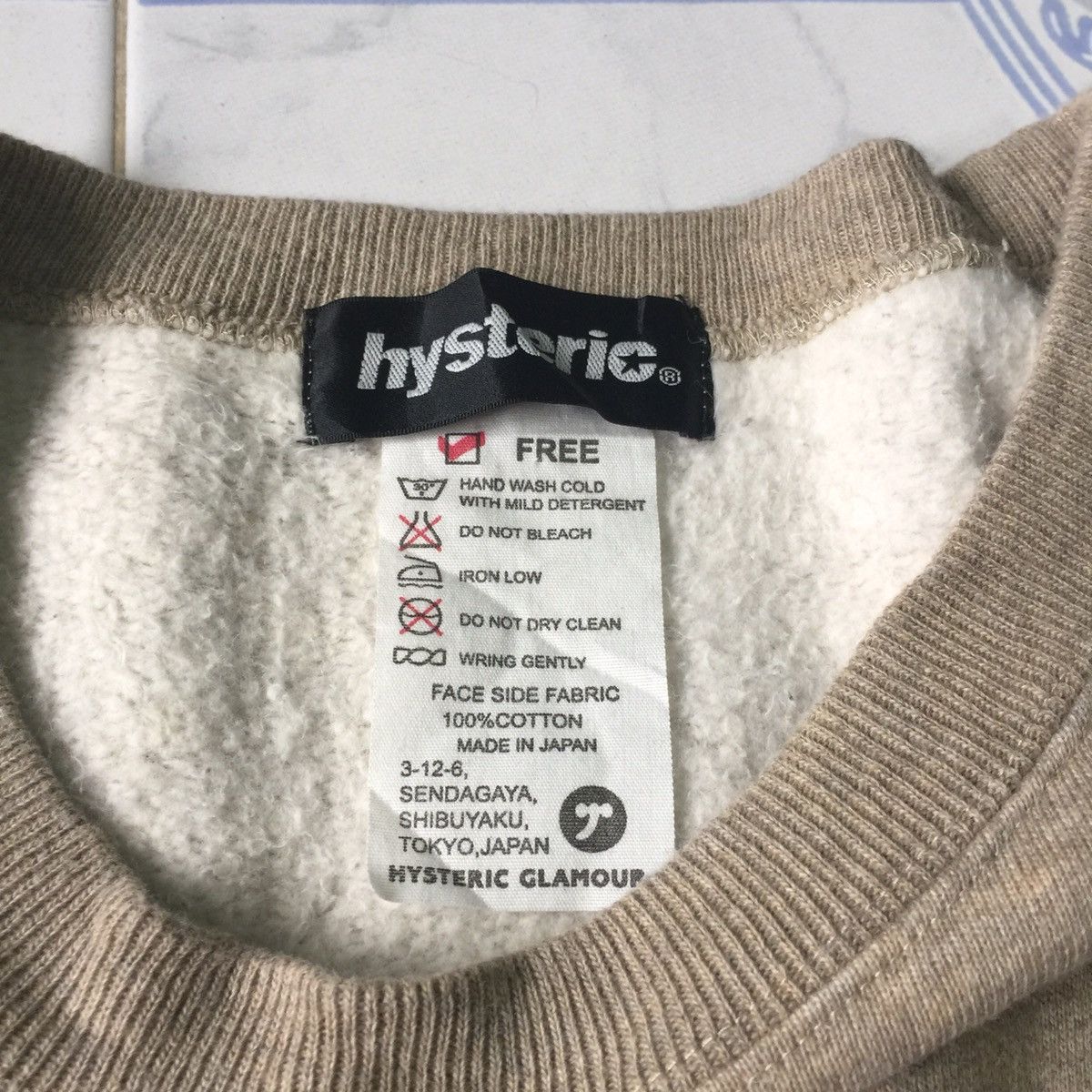 Hysteric Glamour Hysteric glamour sweatshirt made in Japan Size US M / EU 48-50 / 2 - 9 Thumbnail