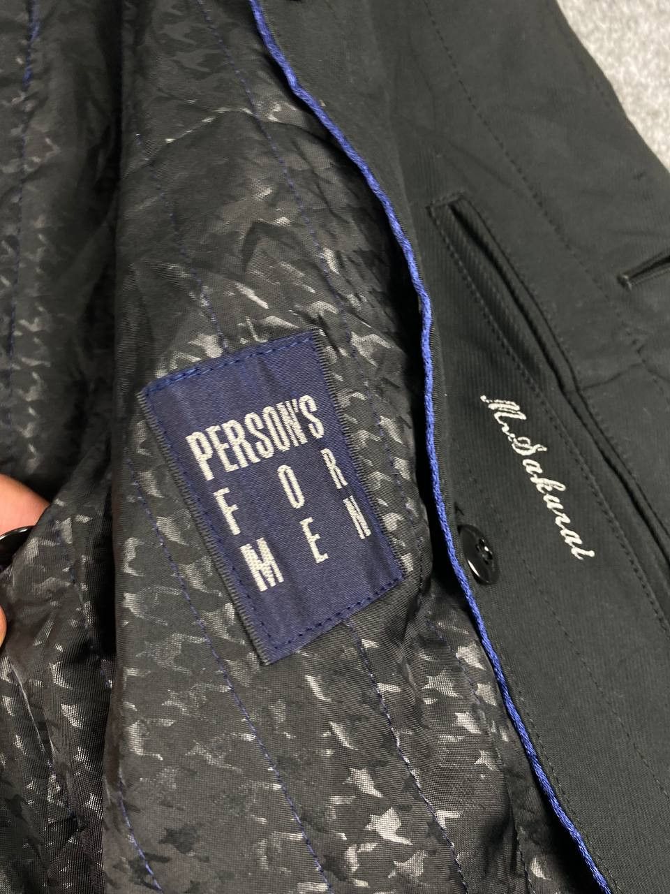 Japanese Brand persons for men jacket very nice design Size US M / EU 48-50 / 2 - 6 Thumbnail