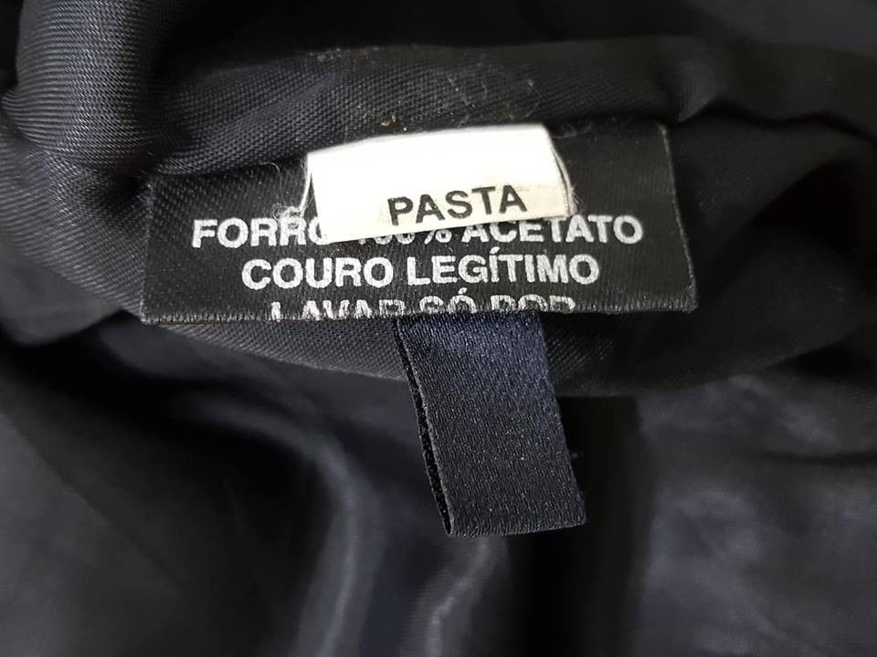 Vintage × Wrangler WRANGLER SPELLOUT LEATHER ZIPPER JACKET Size US M / EU 48-50 / 2 - 12 Thumbnail