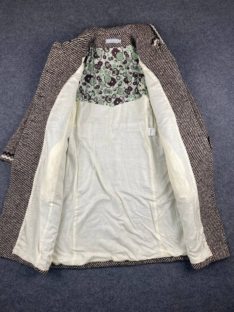 Designer blanc manteaux paris wool thrench coat nice design Size M / US 6-8 / IT 42-44 - 6 Thumbnail
