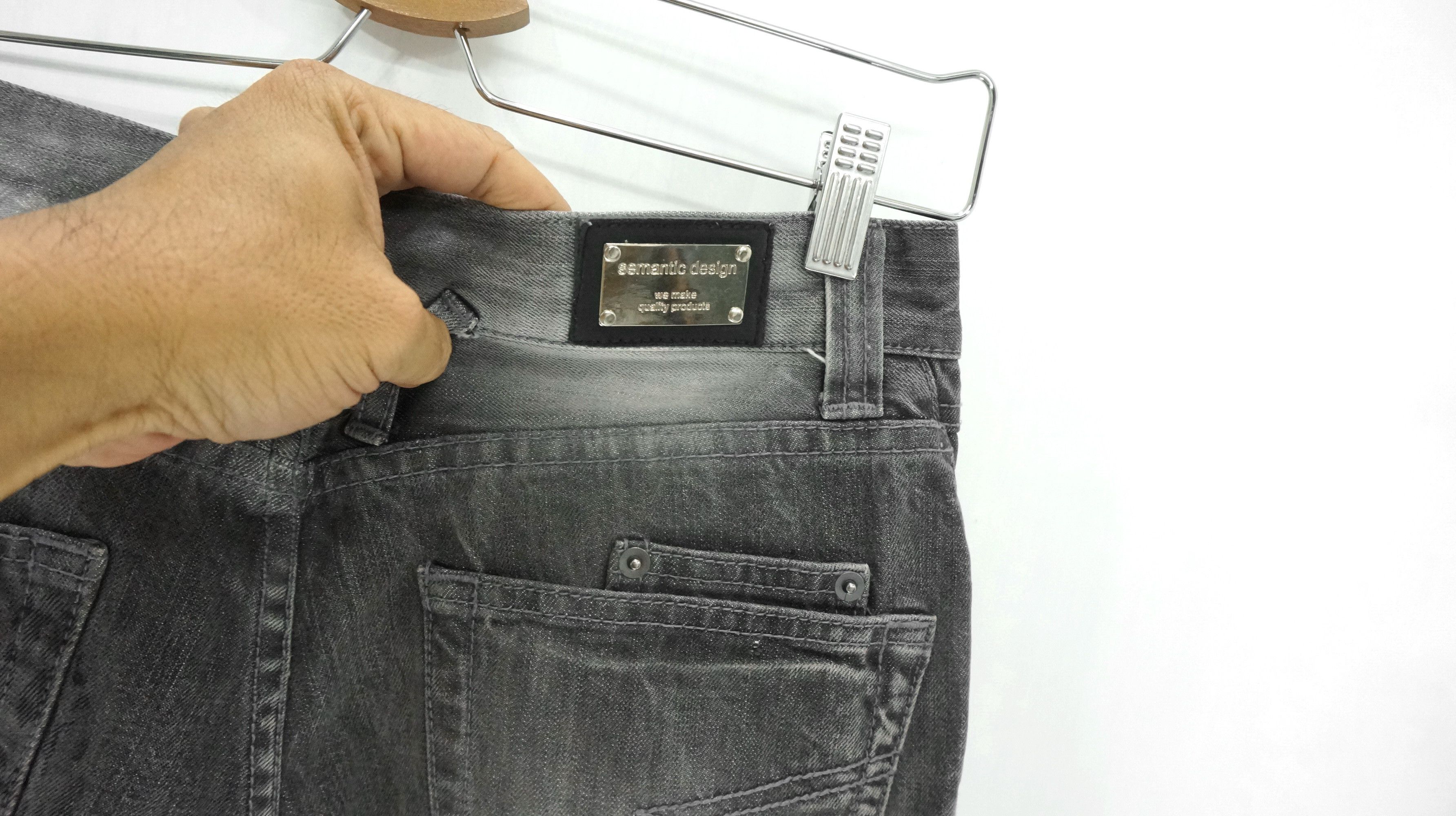 🔥 Semantic Design Vintage Jeans