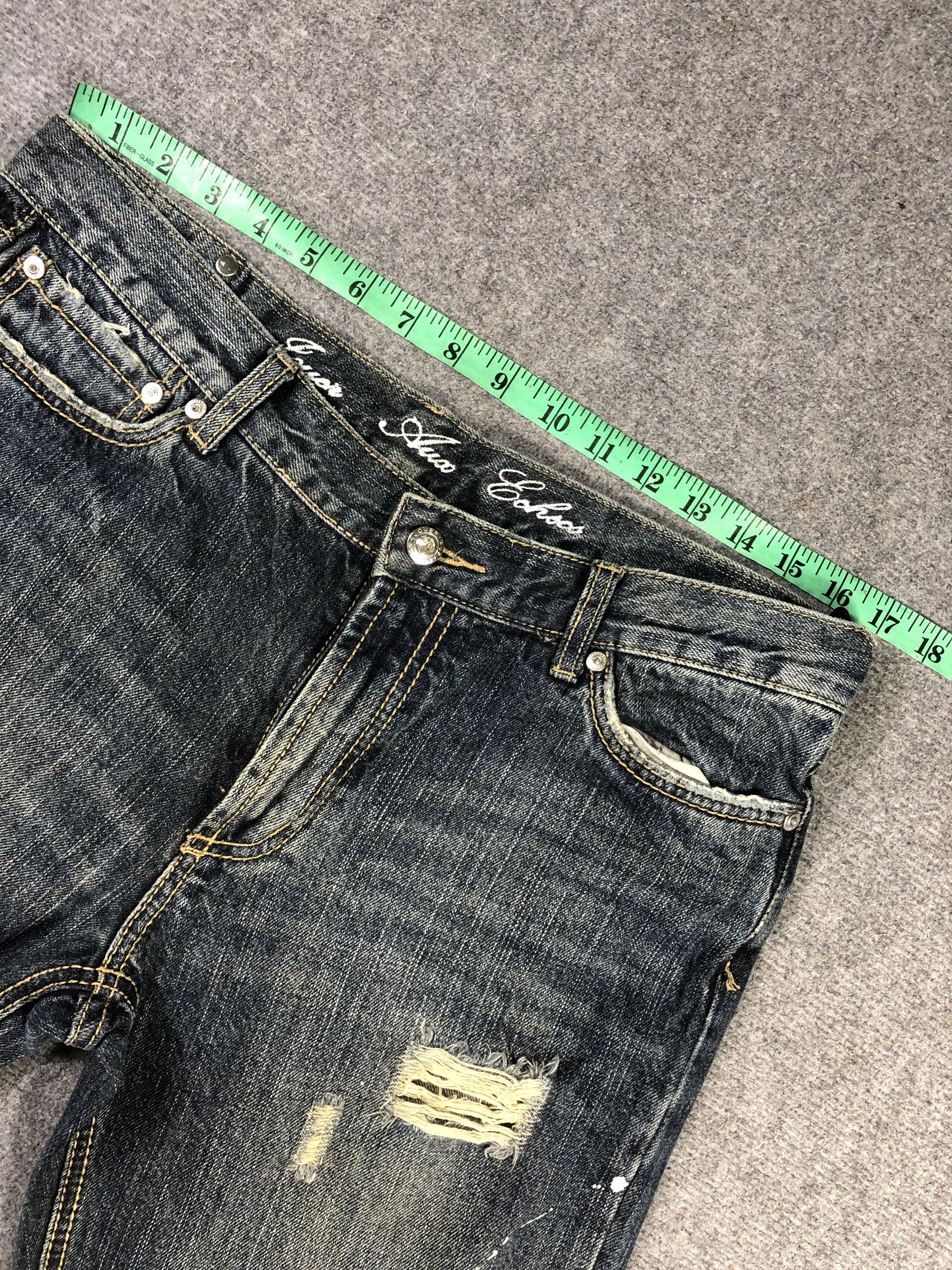 Japanese Brand Jour Eux Echecs Denim Jeans 35x29.5 Size US 35 - 6 Thumbnail