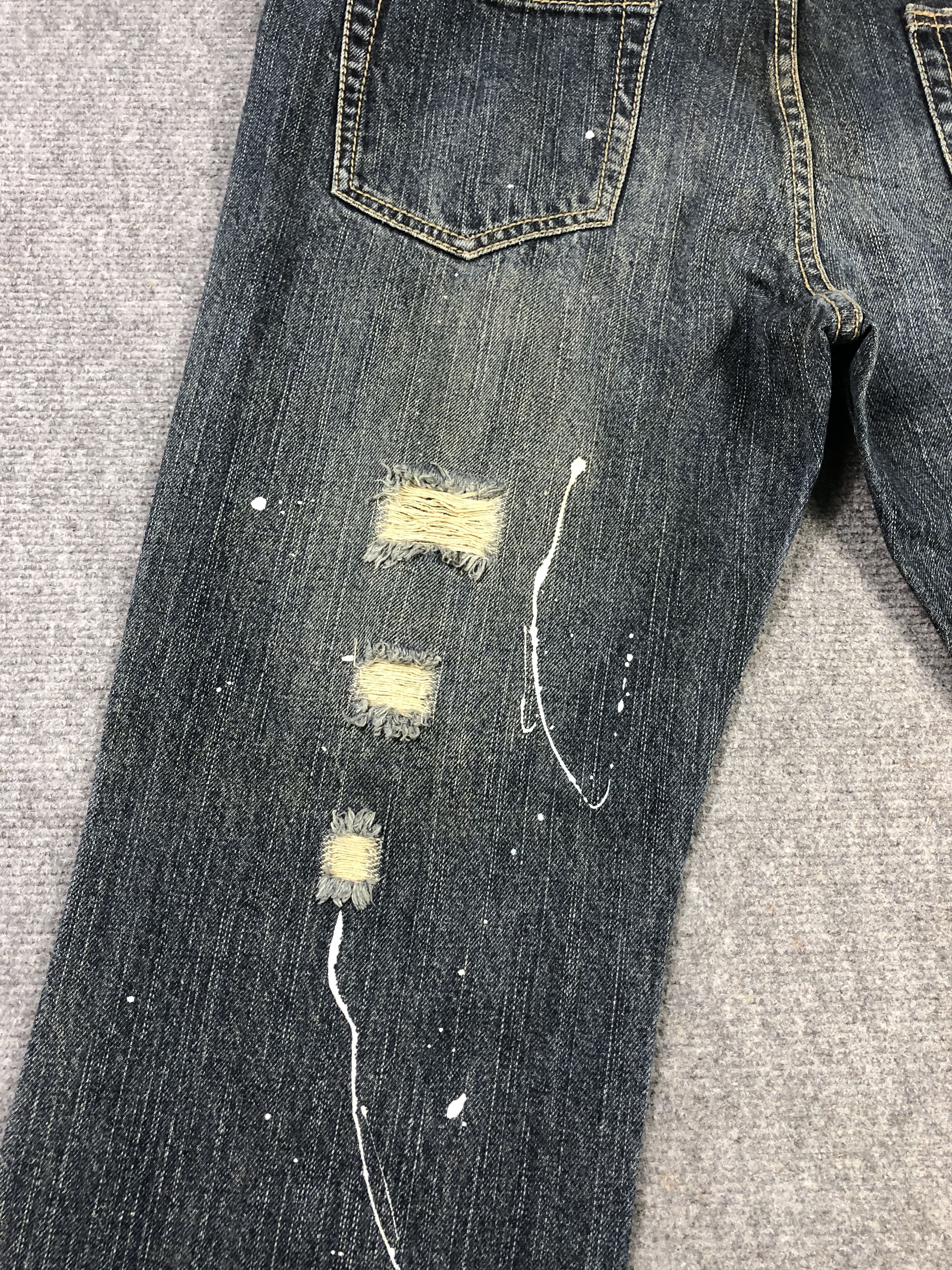 Japanese Brand Jour Eux Echecs Denim Jeans 35x29.5 Size US 35 - 12 Thumbnail