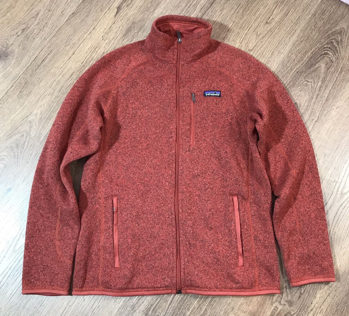 Patagonia better sweater oxide red deals