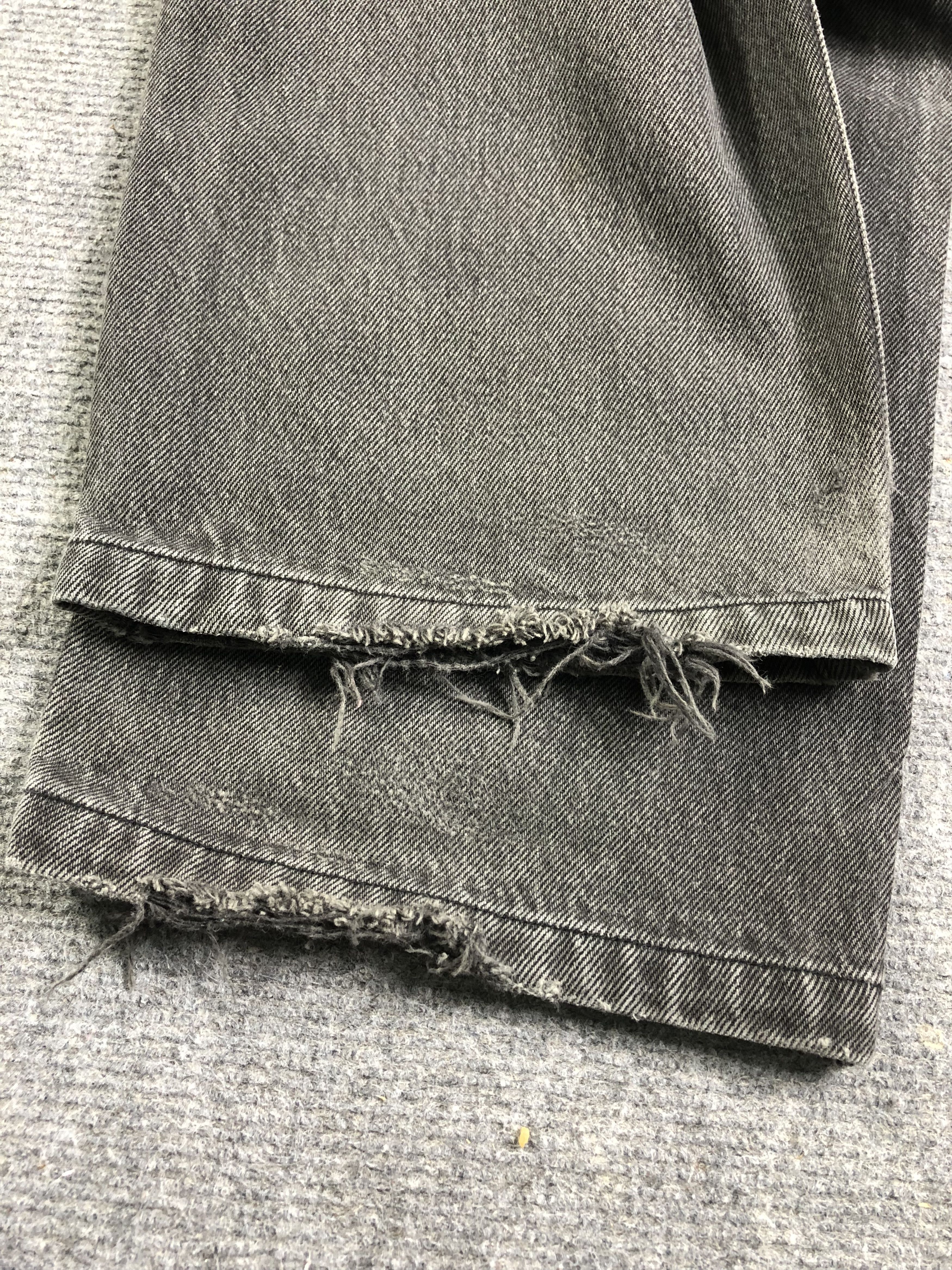 Levi's Vintage Levis 501 Faded Black Denim Jeans 32x29 Size US 32 / EU 48 - 12 Thumbnail
