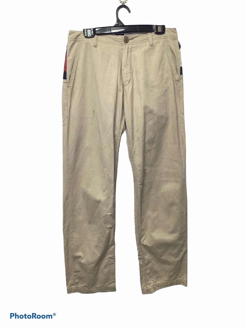Tommy Hilfiger Vintage 90s tommy hilfiger big logo back cotton pant Size US 32 / EU 48 - 2 Thumbnail