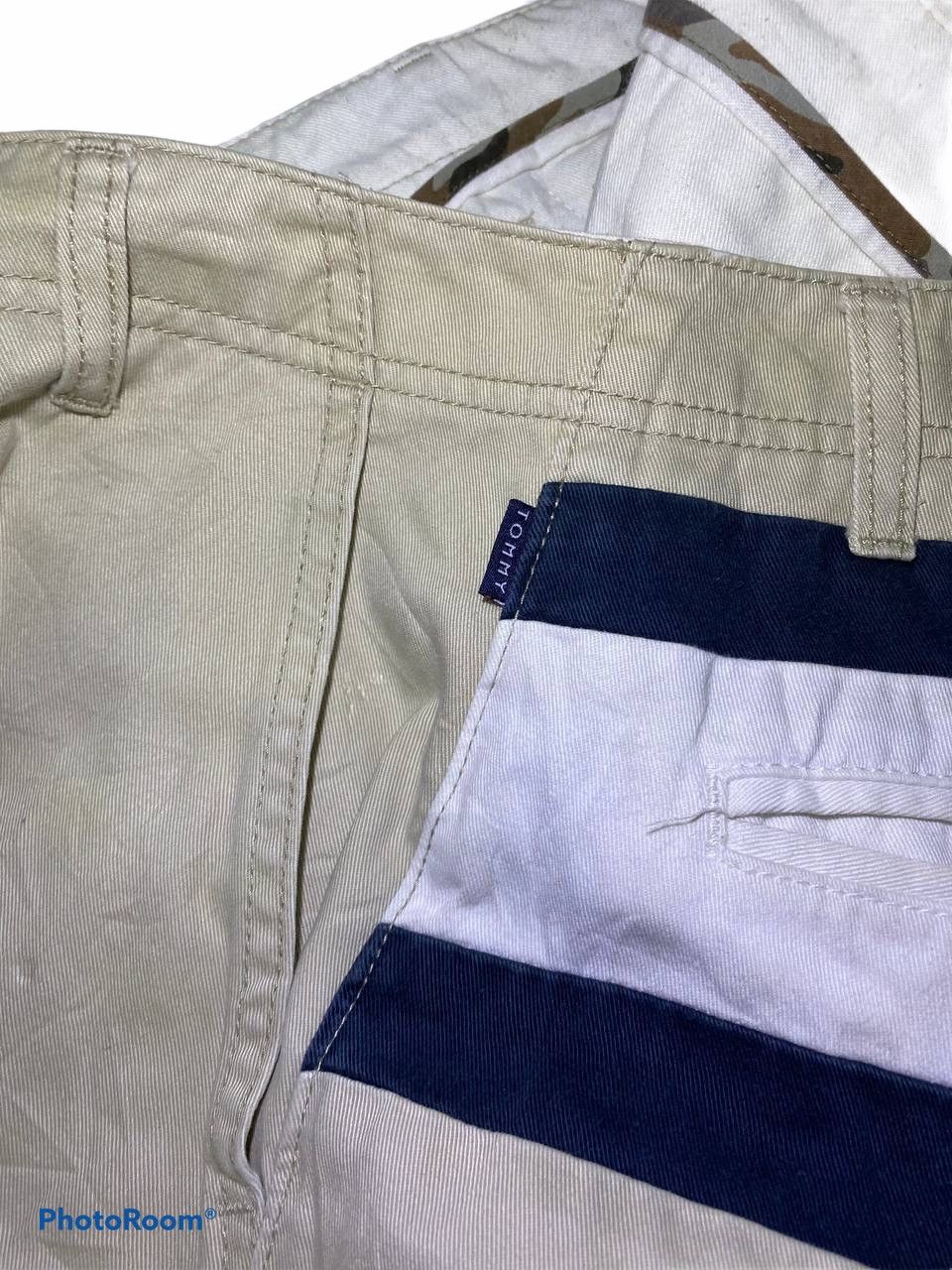 Tommy Hilfiger Vintage 90s tommy hilfiger big logo back cotton pant Size US 32 / EU 48 - 4 Thumbnail