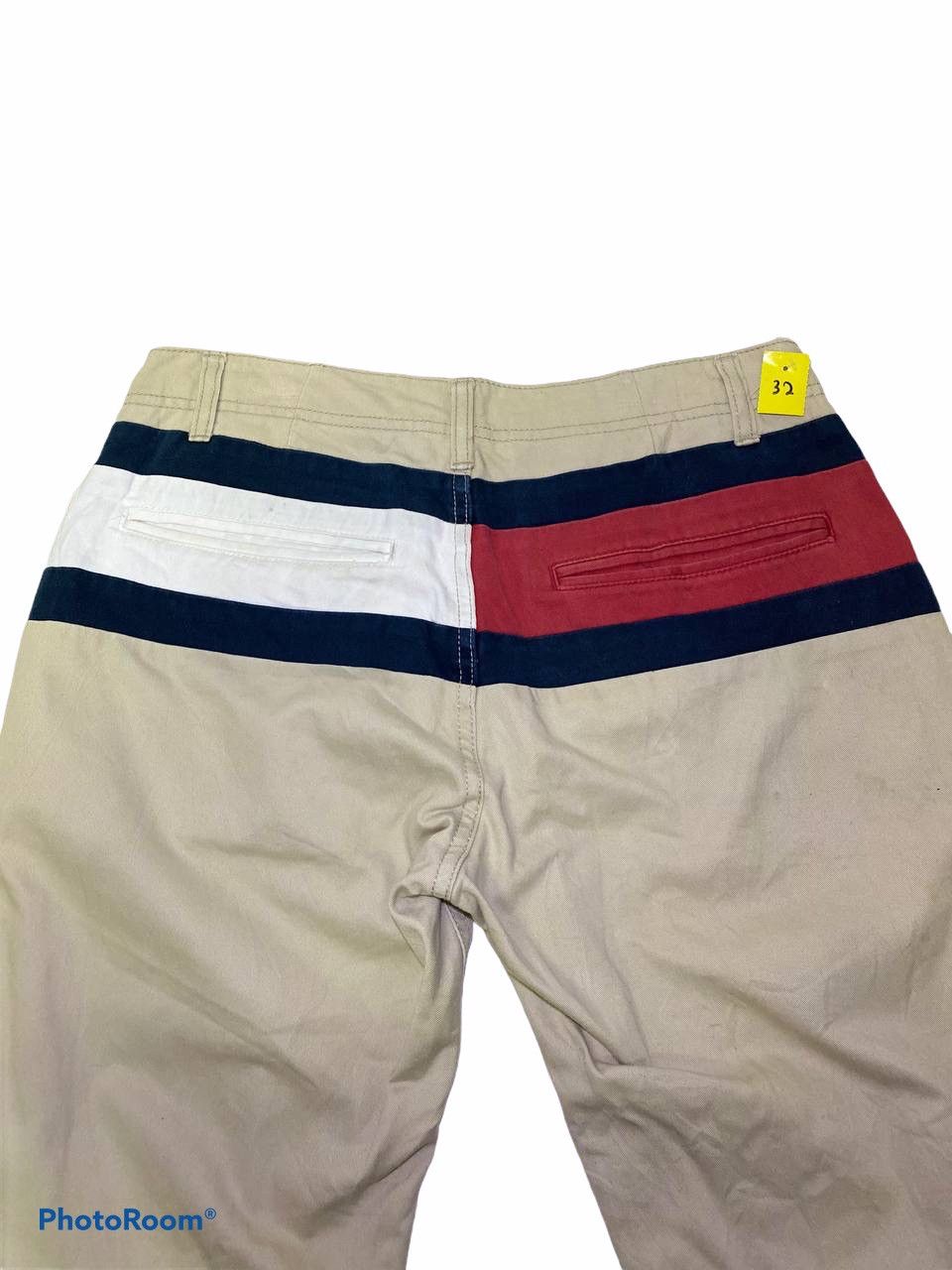 Tommy Hilfiger Vintage 90s tommy hilfiger big logo back cotton pant Size US 32 / EU 48 - 3 Thumbnail