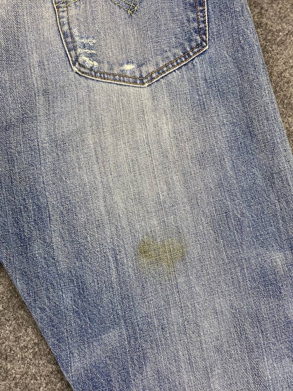Levi's levis 522 slim cut distressed denim Size US 37 - 4 Thumbnail