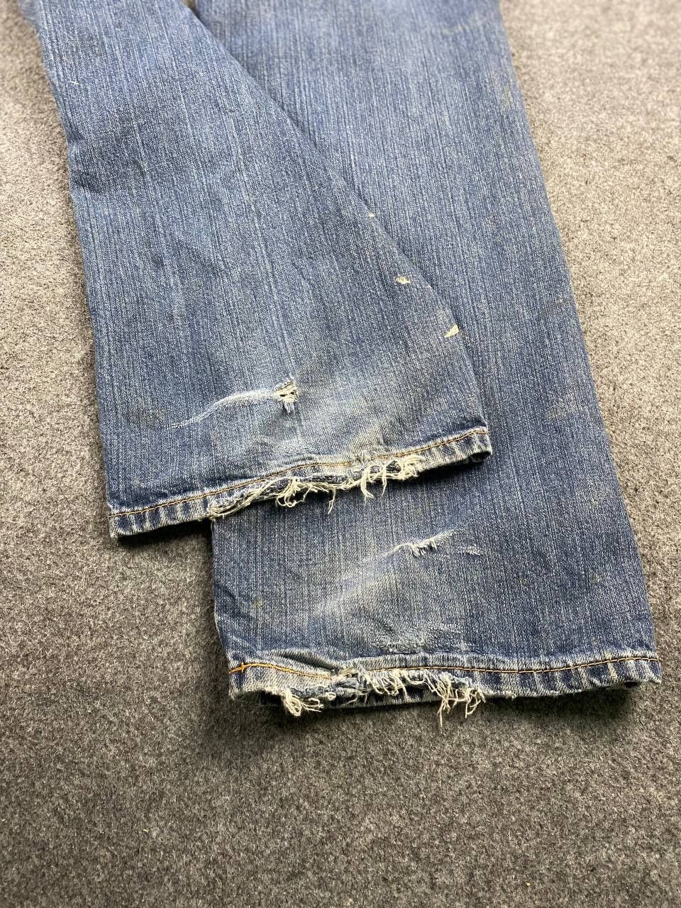 Levi's levis 559 relaxed straight fit distressed denim Size US 40 / EU 56 - 5 Thumbnail