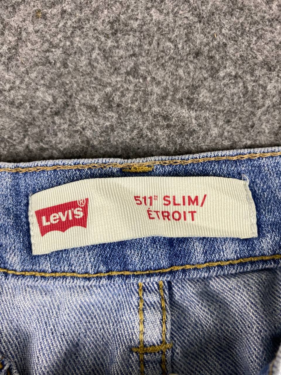 Levi's levis 511 slim faded blue denim Size 30" / US 8 / IT 44 - 13 Thumbnail