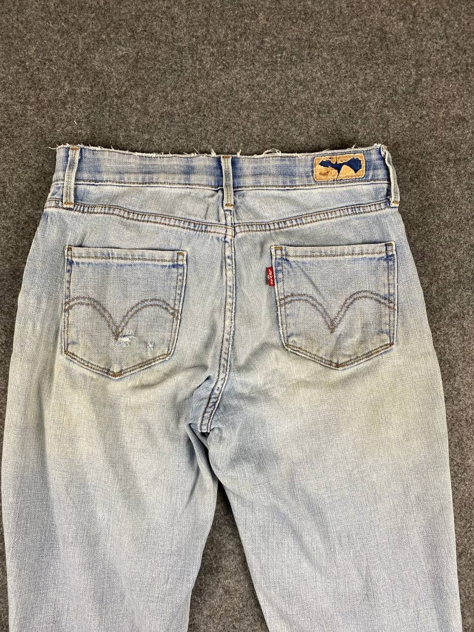 Levi's levis 525 straight leg distressed denim Size 30" / US 8 / IT 44 - 3 Thumbnail