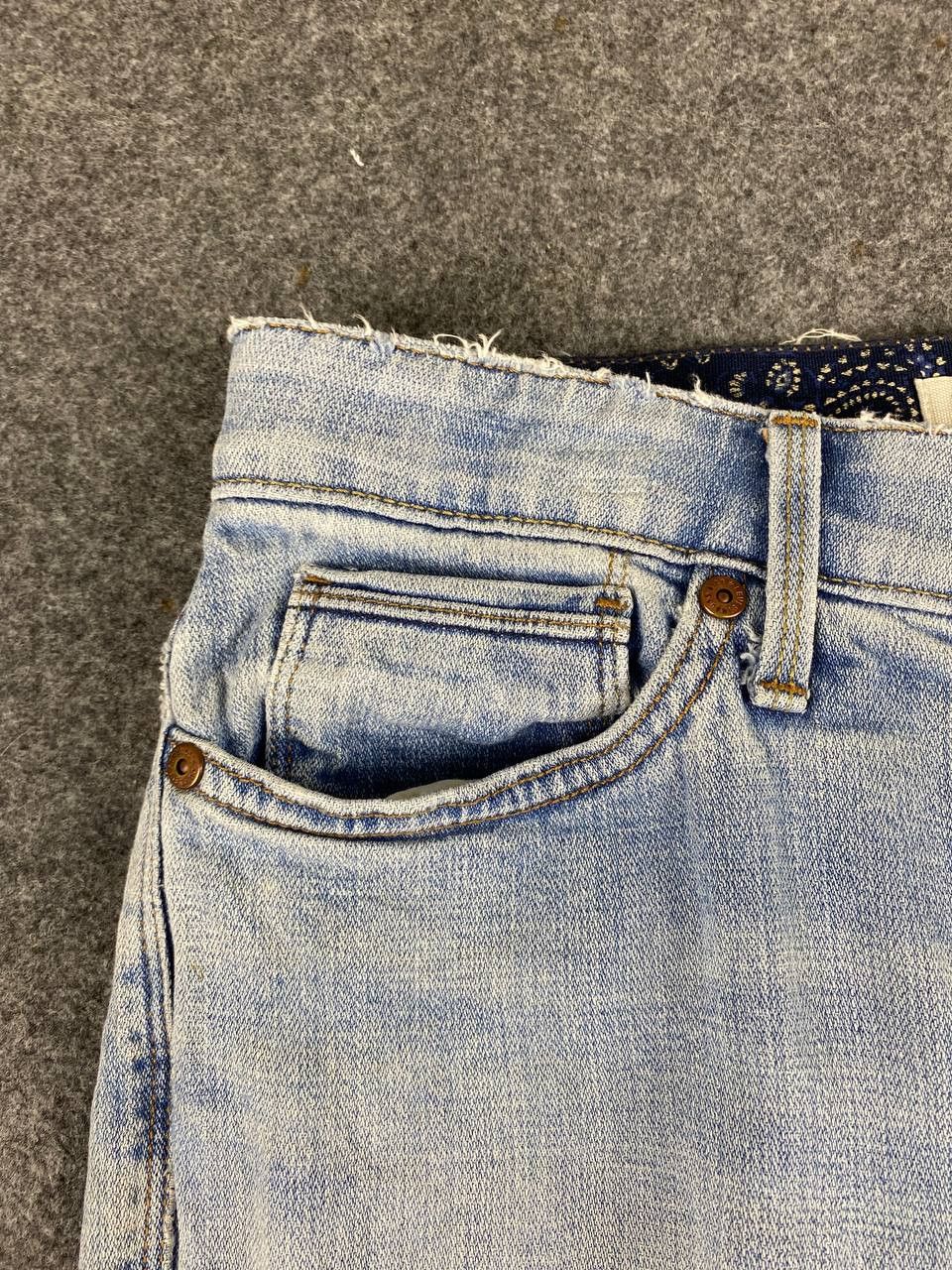 Levi's levis 525 straight leg distressed denim Size 30" / US 8 / IT 44 - 10 Thumbnail