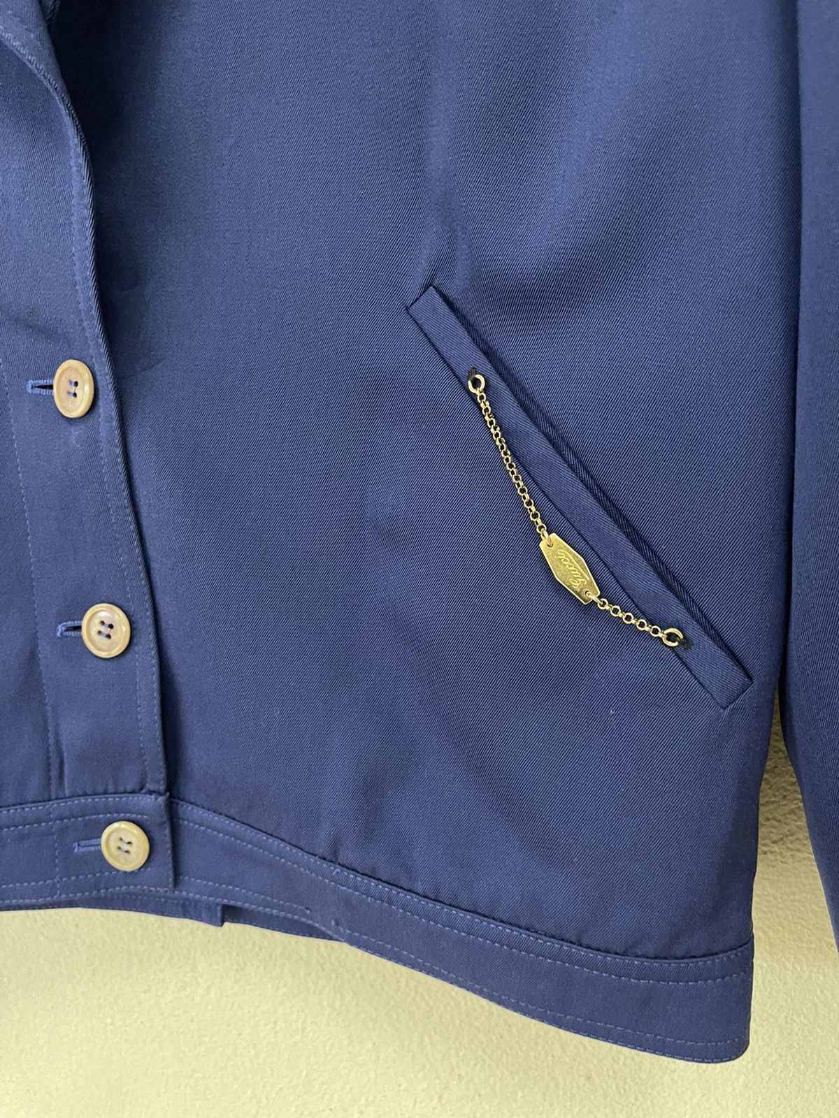 Gucci 💥Vintage 1980 GUCCI Jacket Classic Size US S / EU 44-46 / 1 - 3 Thumbnail