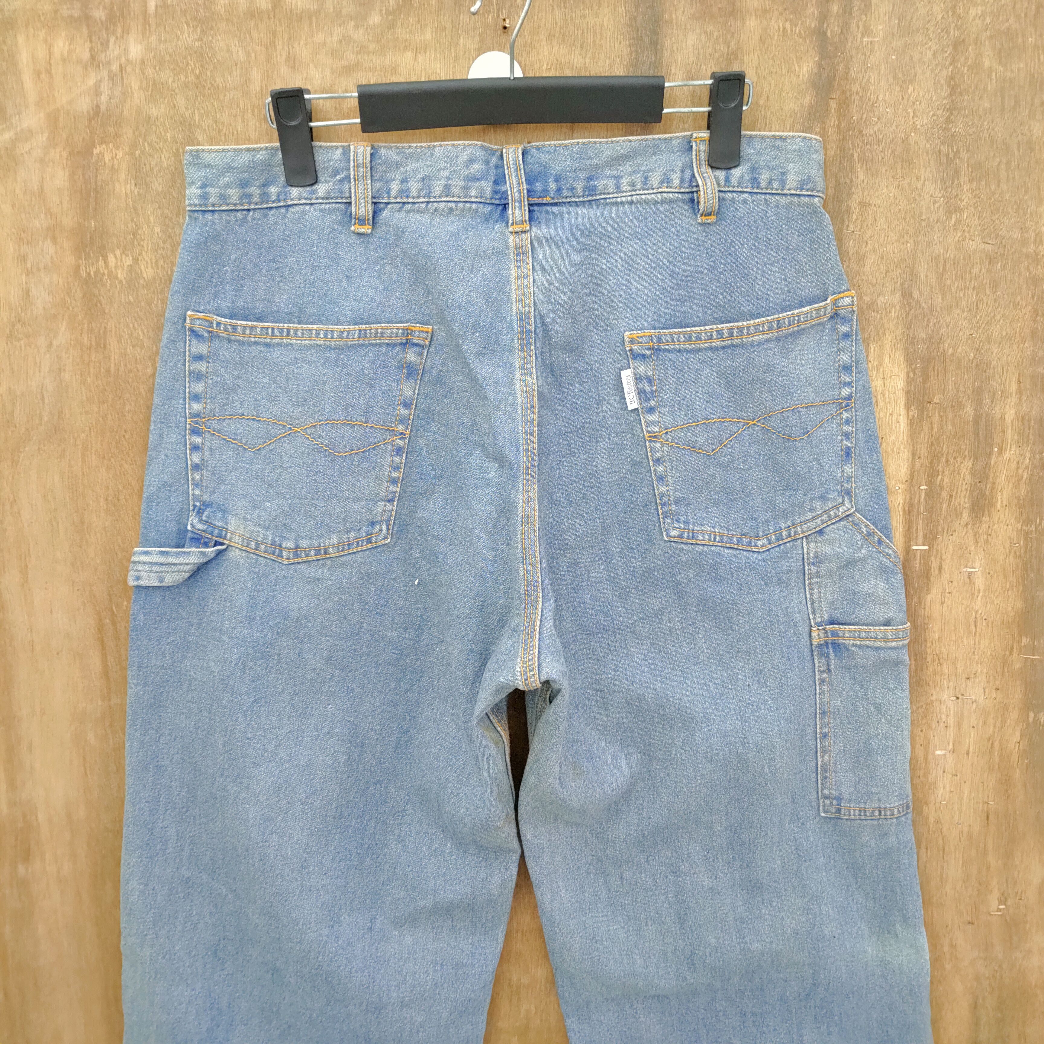 Japanese Brand × StraightFaded B.C FACTORY DISTRESSED JEANS CARGO PANTS Size US 31 - 7 Thumbnail