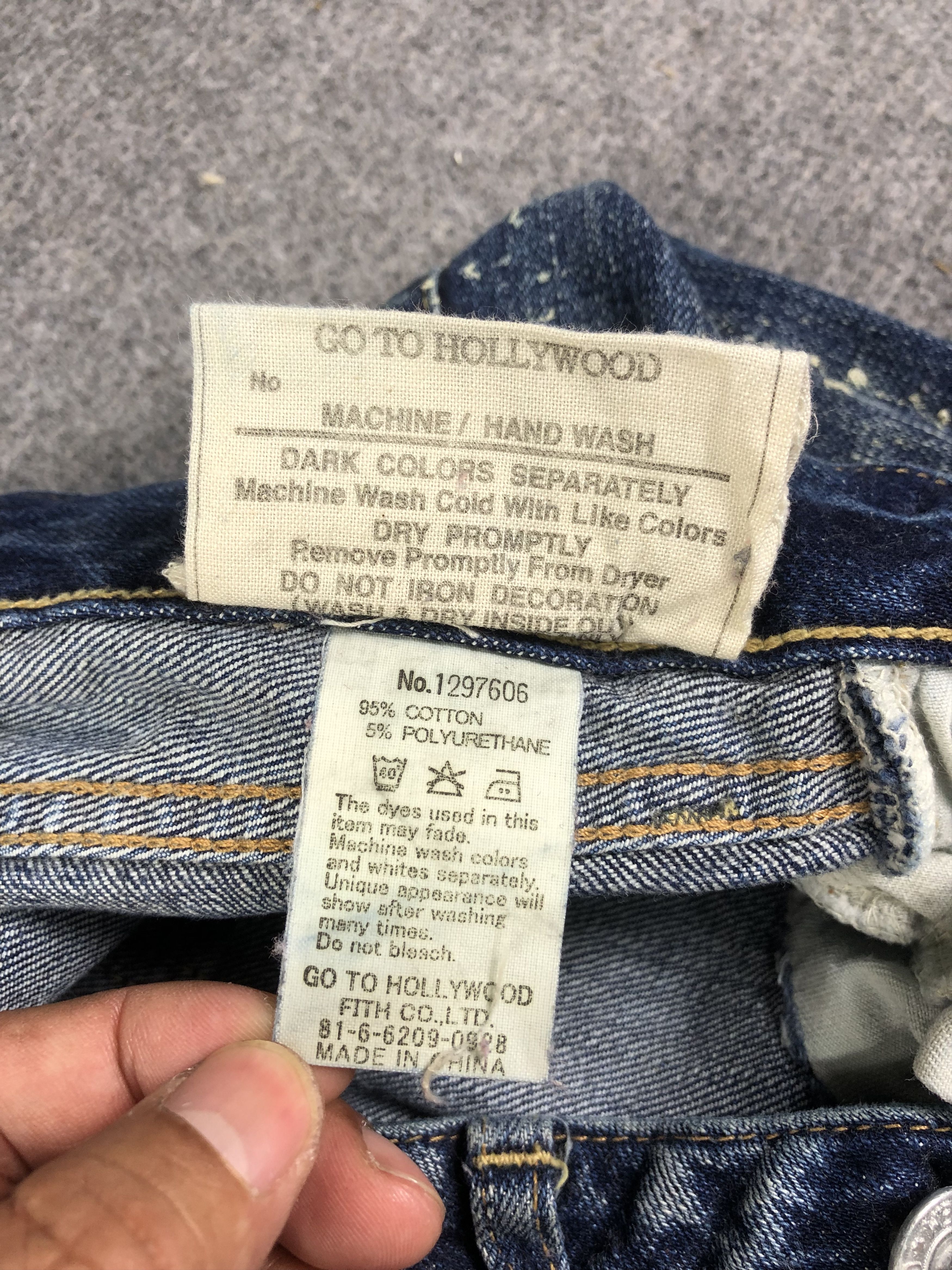 Other Go To Hollywood Painter Jeans Size 30" / US 8 / IT 44 - 6 Thumbnail
