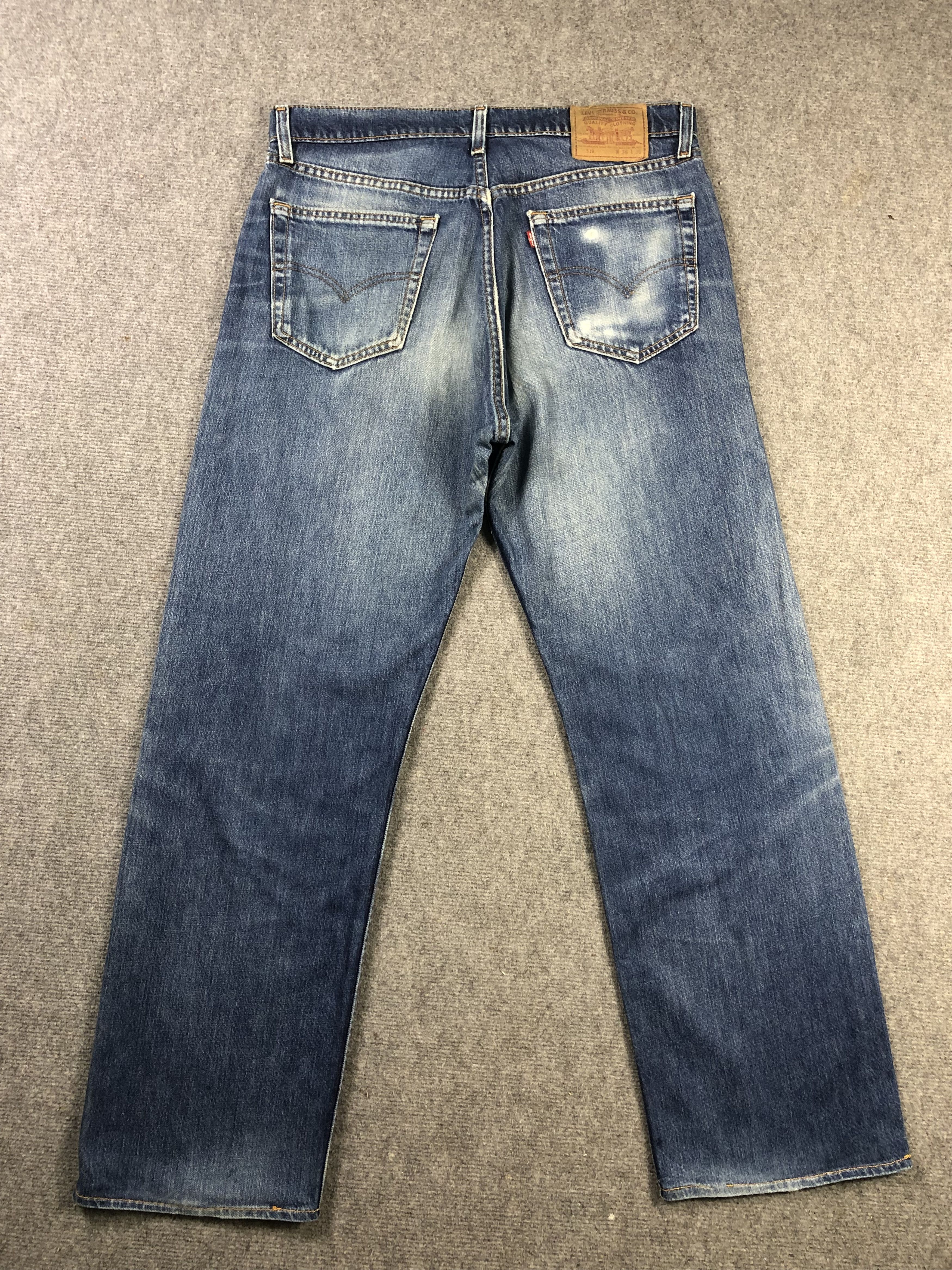 Levi's Blue Faded Levis 519 35x30.5 Size US 35 - 13 Thumbnail