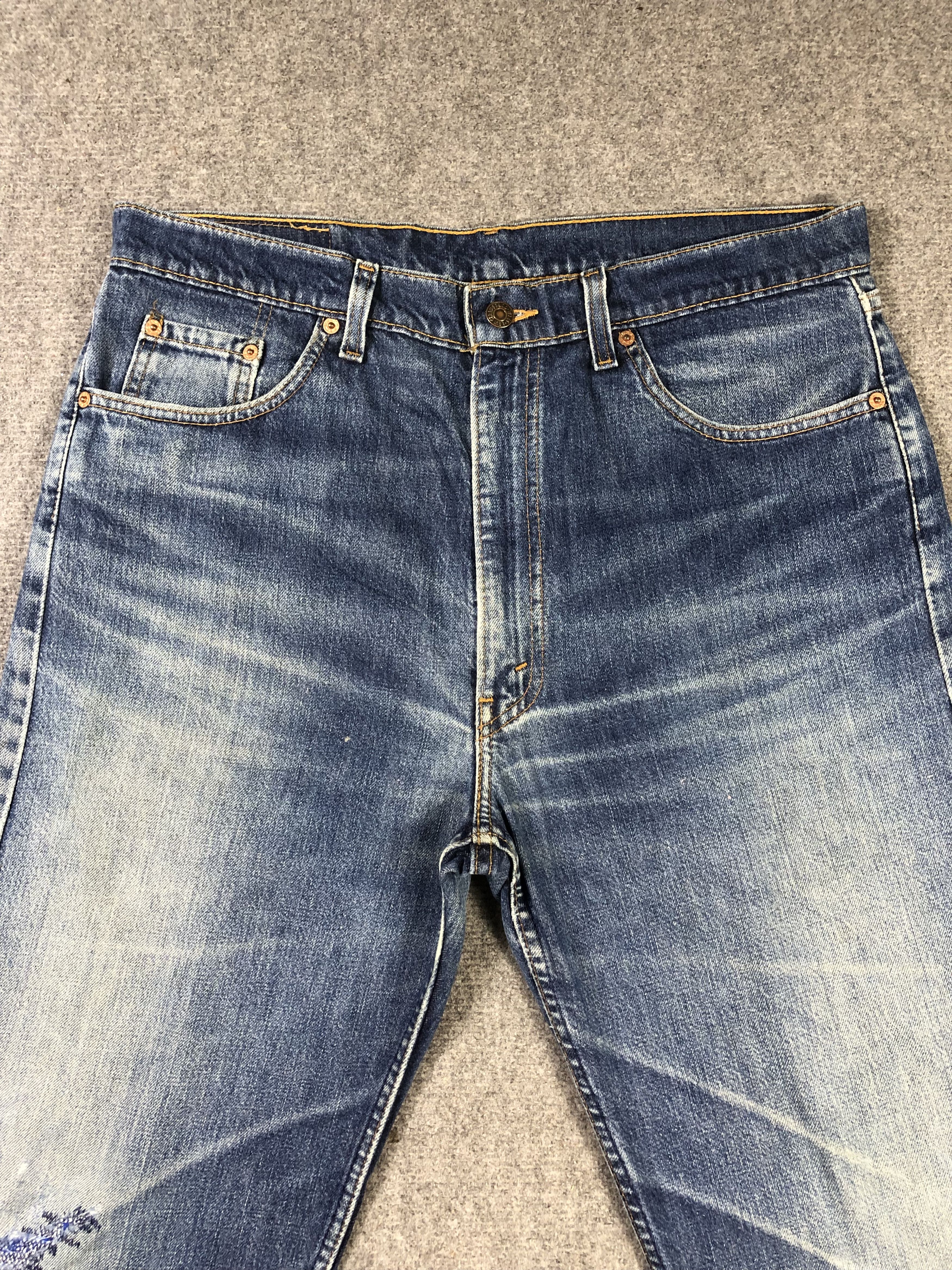 Levi's Blue Faded Levis 519 35x30.5 Size US 35 - 2 Thumbnail