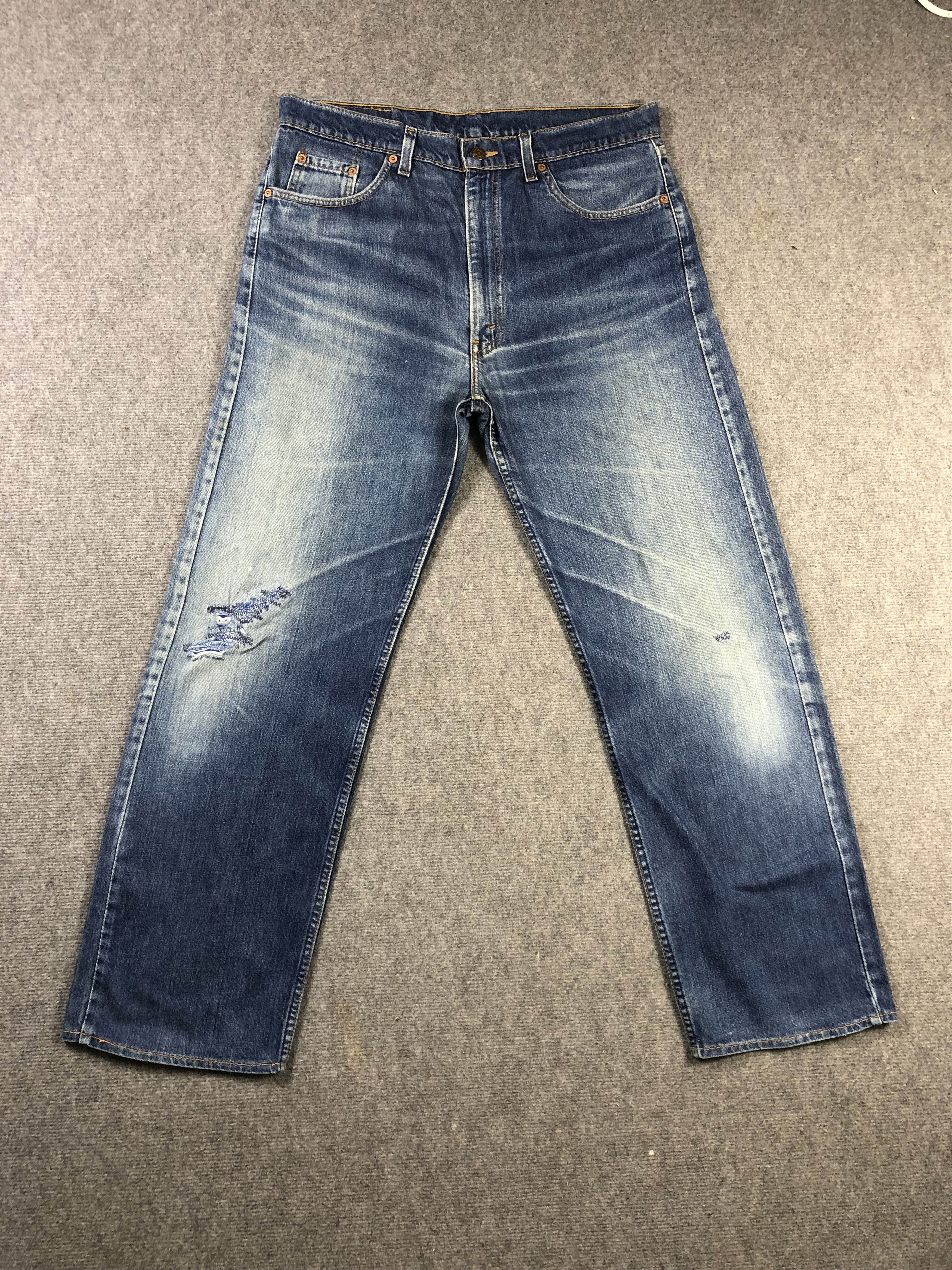 Levi's Blue Faded Levis 519 35x30.5 Size US 35 - 1 Thumbnail