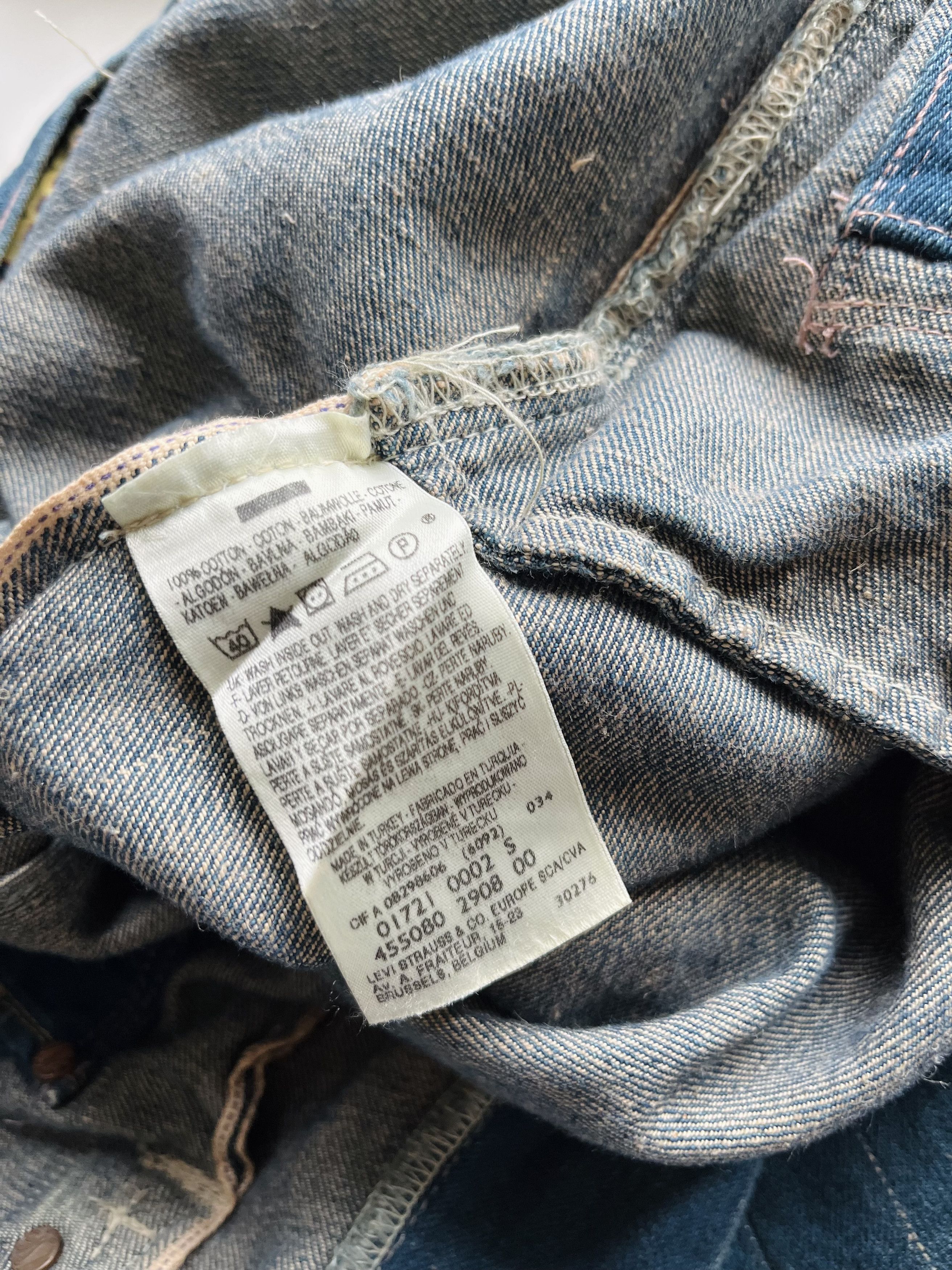 Levi's LEVI’S RED EDITION 2008AW BAGGY JEANS Size US 30 / EU 46 - 13 Thumbnail