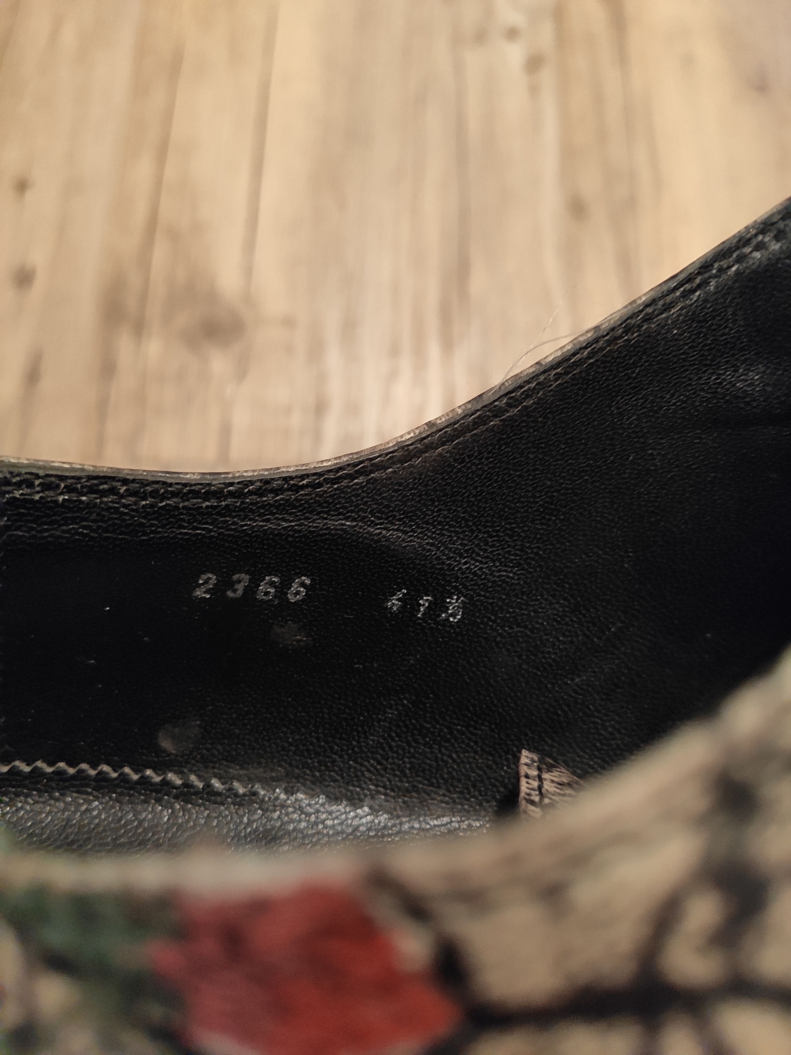 Gianni Barbato Floral embroidered derbies. Like DIOR or Saint Laurent Size US 9 / EU 42 - 8 Thumbnail