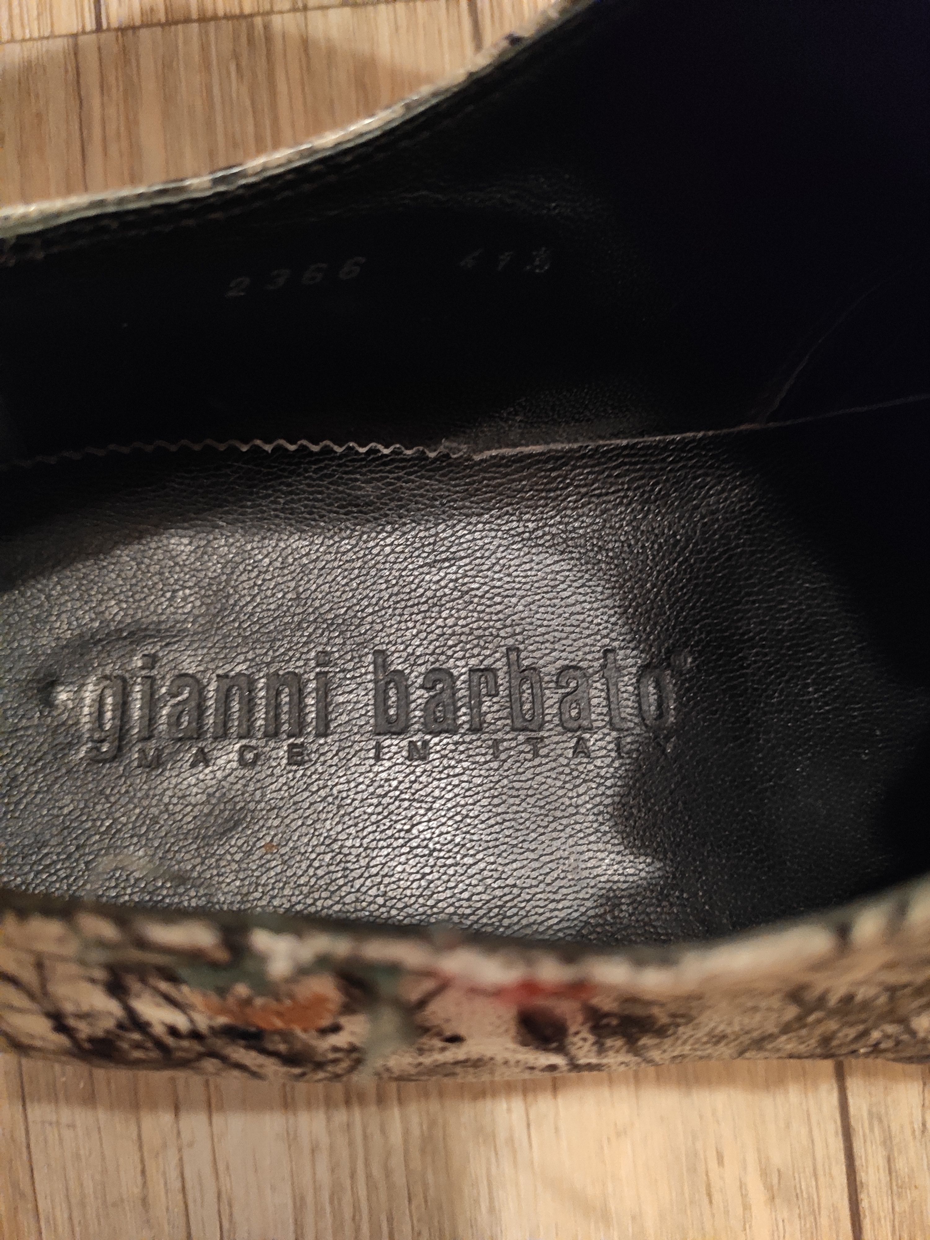 Gianni Barbato Floral embroidered derbies. Like DIOR or Saint Laurent Size US 9 / EU 42 - 7 Thumbnail