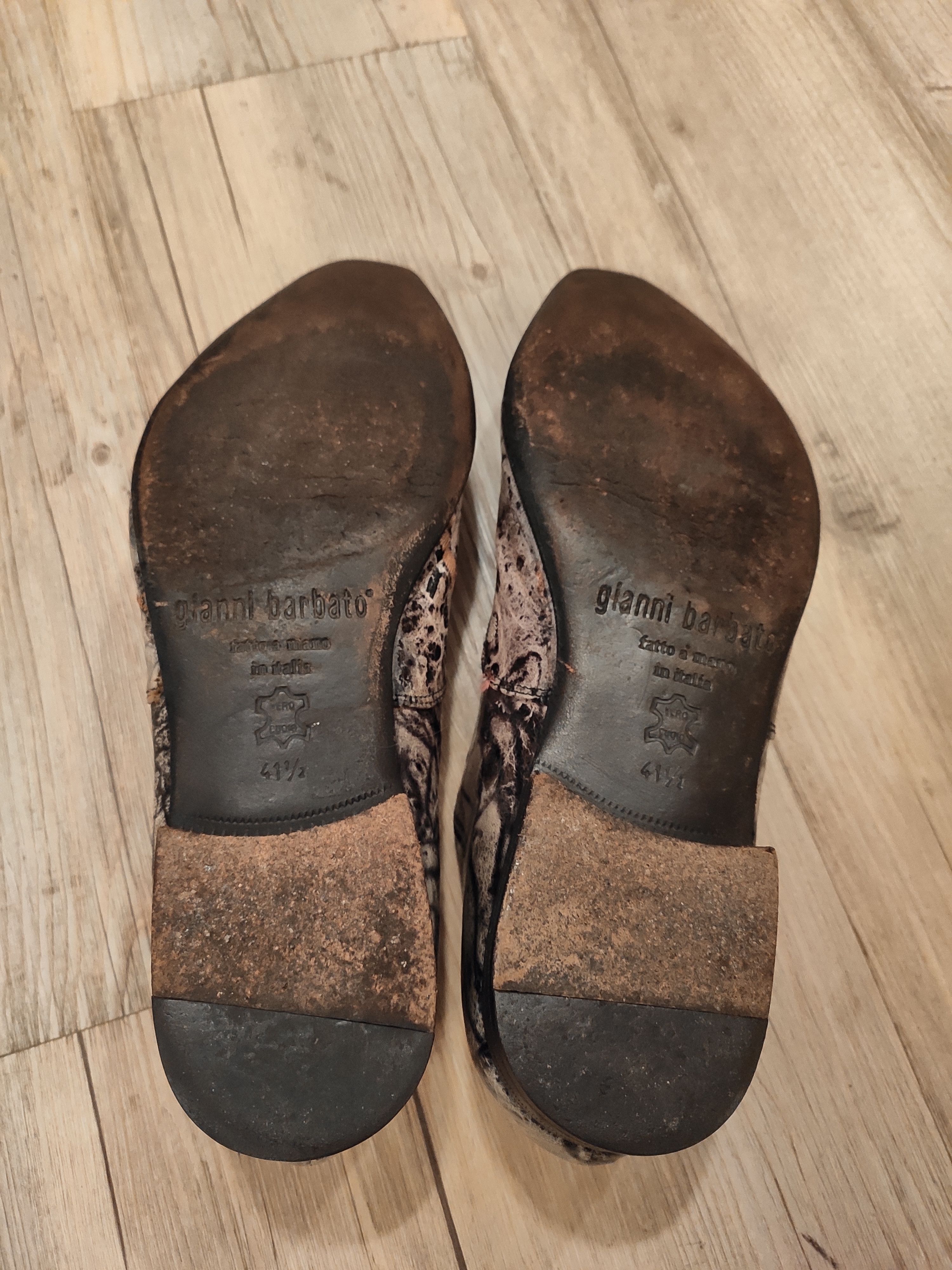 Gianni Barbato Floral embroidered derbies. Like DIOR or Saint Laurent Size US 9 / EU 42 - 9 Thumbnail