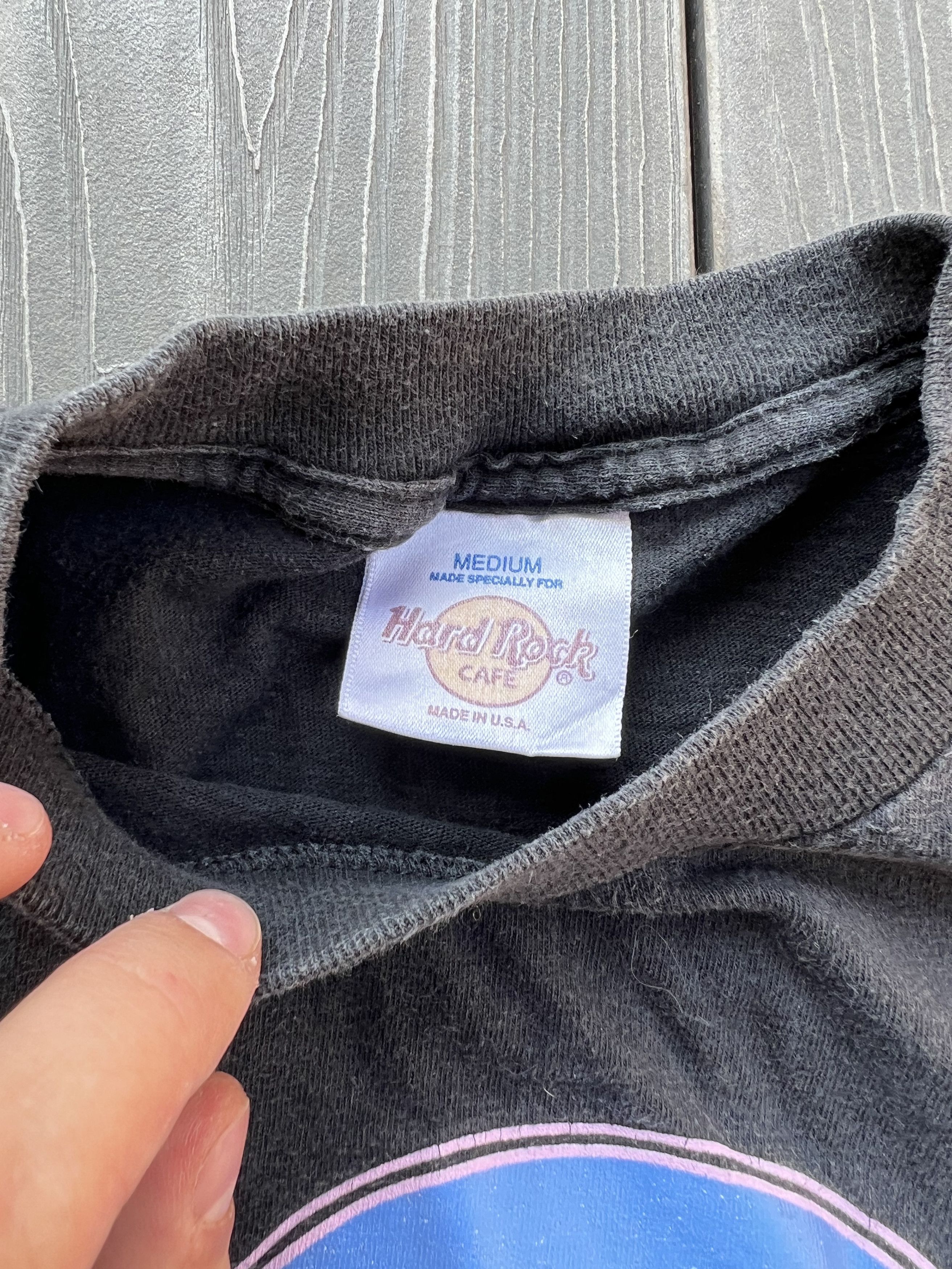 Hard Rock Cafe × Vintage Hard Rock Cafe Orlando USA Vintage T-shirt Black Faded Size US M / EU 48-50 / 2 - 4 Thumbnail