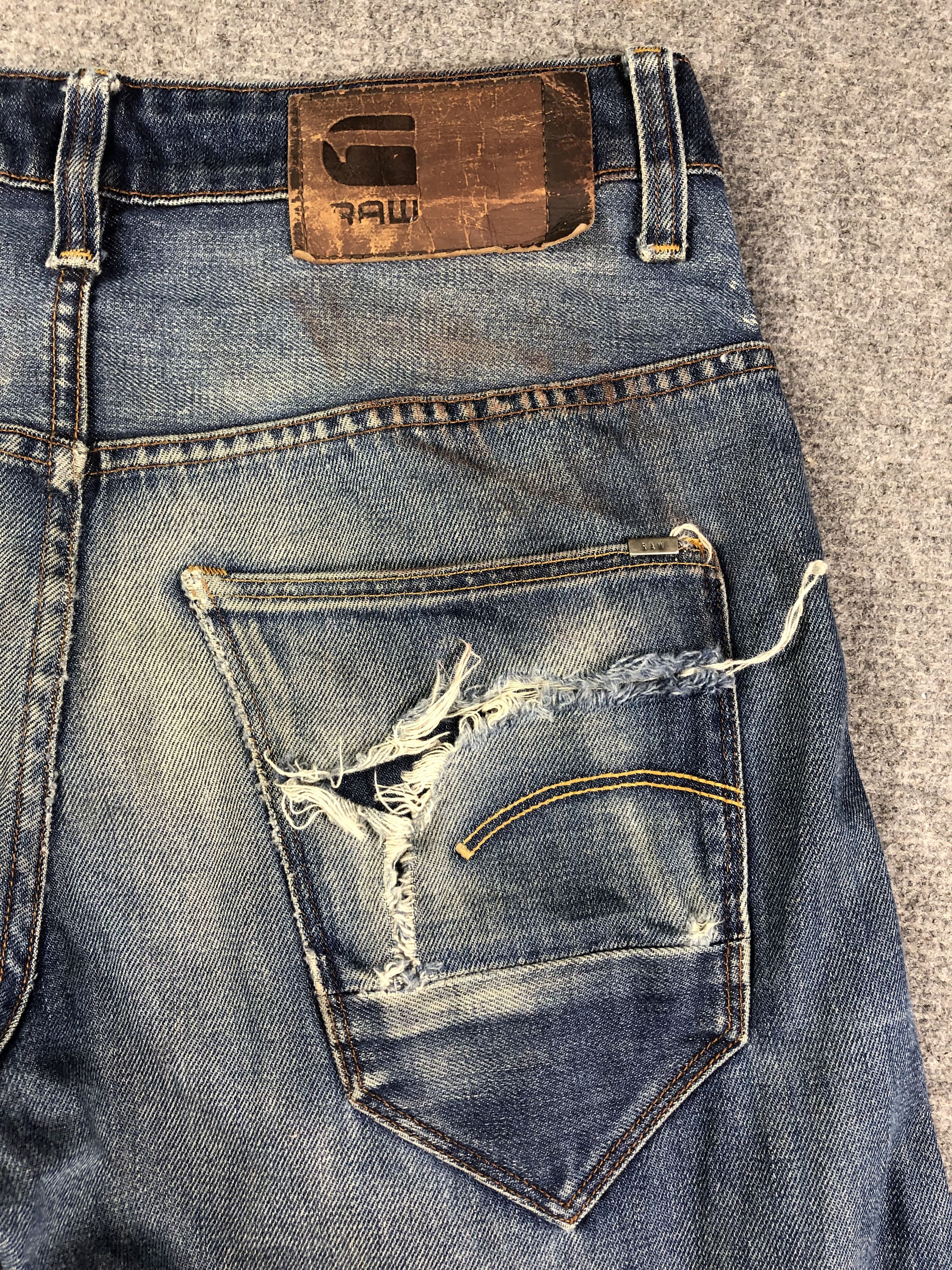 G-Star G Star Raw Denim 30x29.5 Size US 30 / EU 46 - 12 Thumbnail