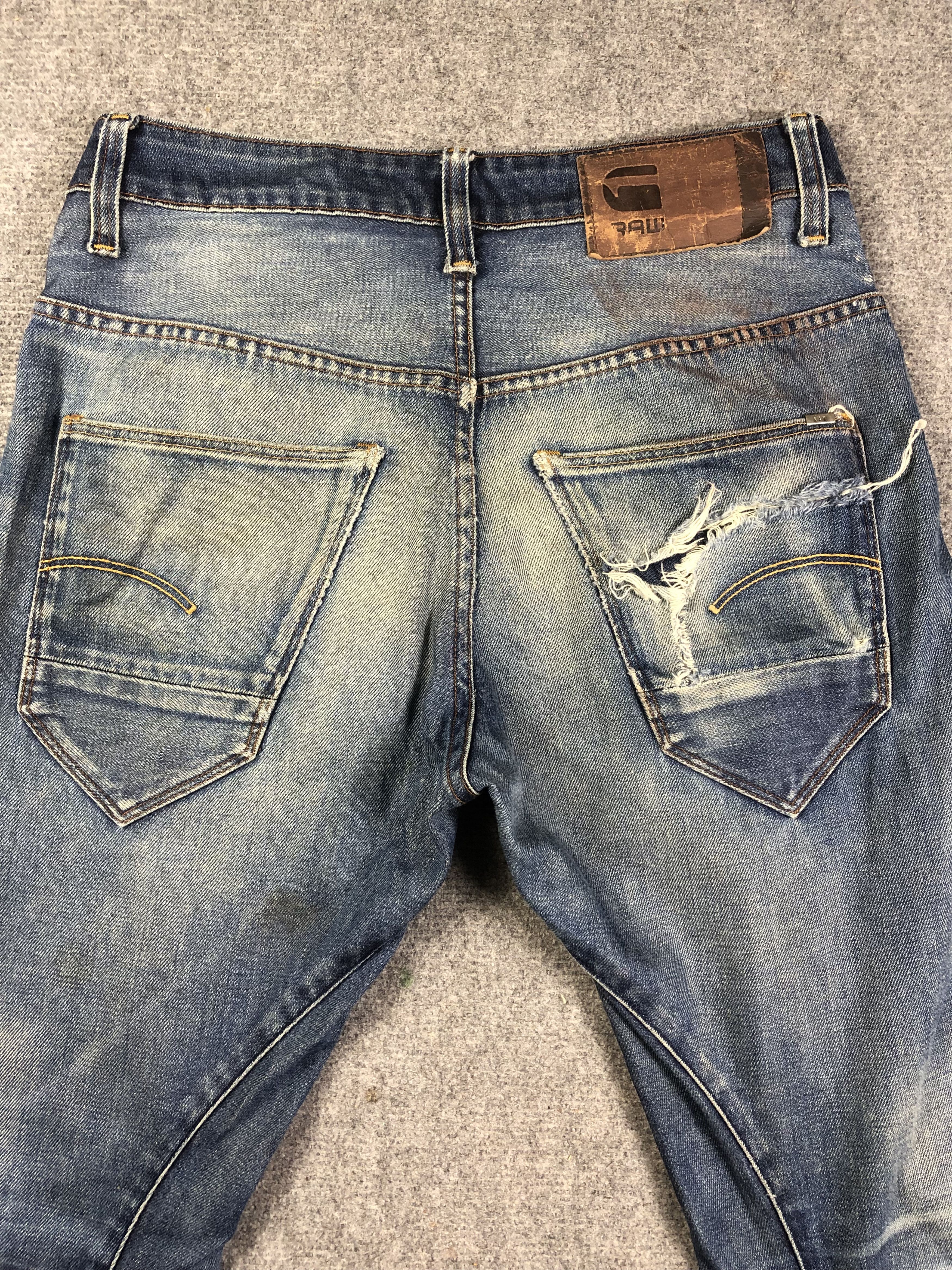 G-Star G Star Raw Denim 30x29.5 Size US 30 / EU 46 - 11 Thumbnail