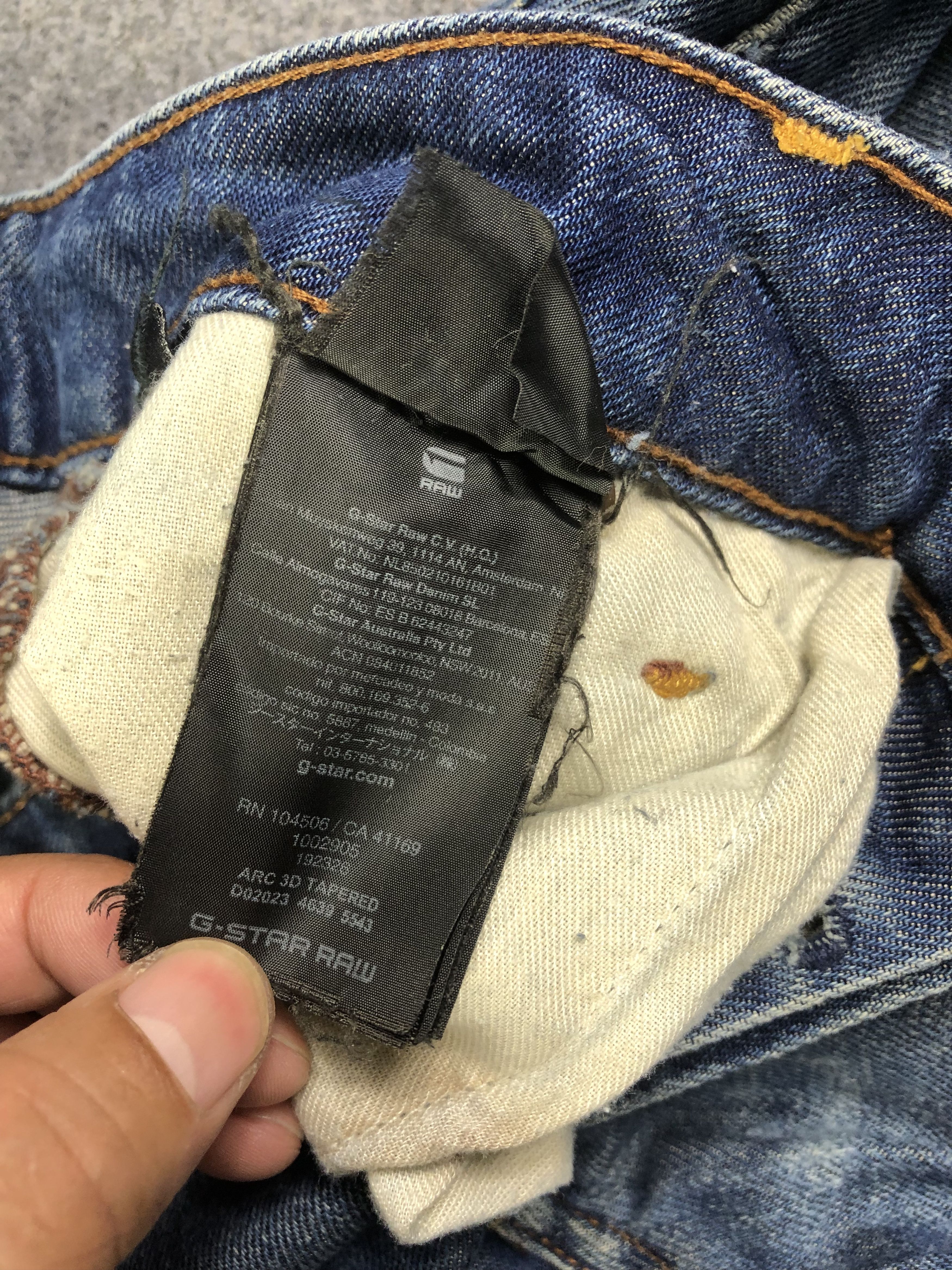 G-Star G Star Raw Denim 30x29.5 Size US 30 / EU 46 - 6 Thumbnail