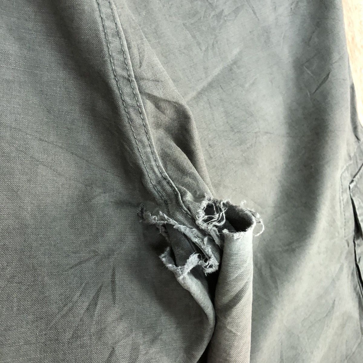 Japanese Brand DLL Uniqlo Grey Multipocket Tactical Cargo Pants #c897 Size US 35 - 11 Thumbnail