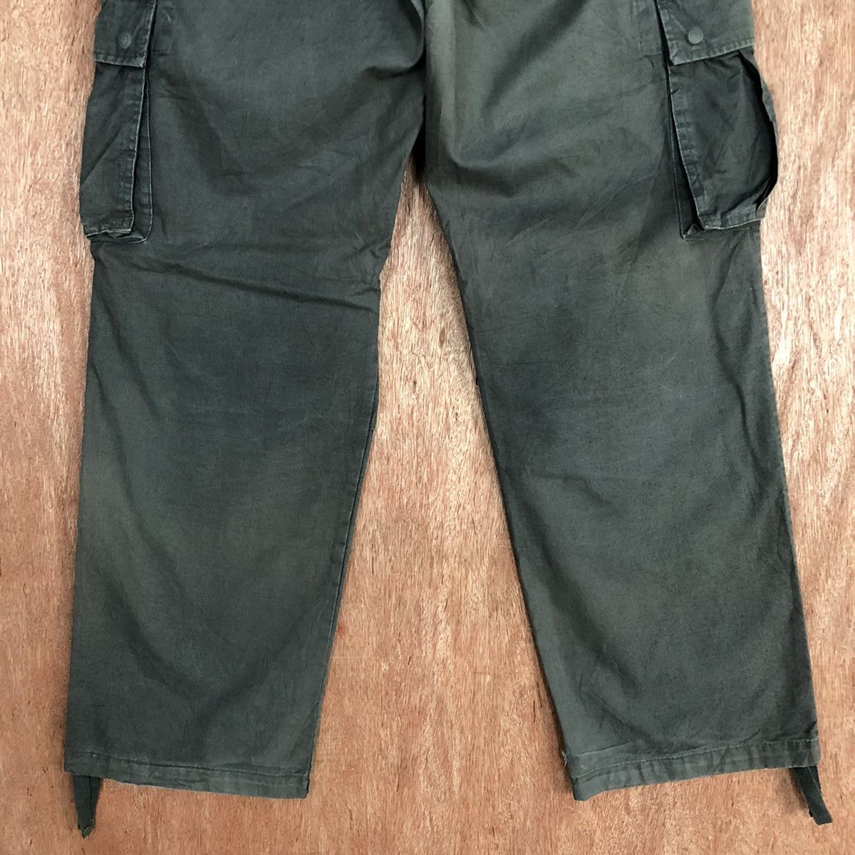 Japanese Brand DLL Uniqlo Grey Multipocket Tactical Cargo Pants #c897 Size US 35 - 10 Thumbnail