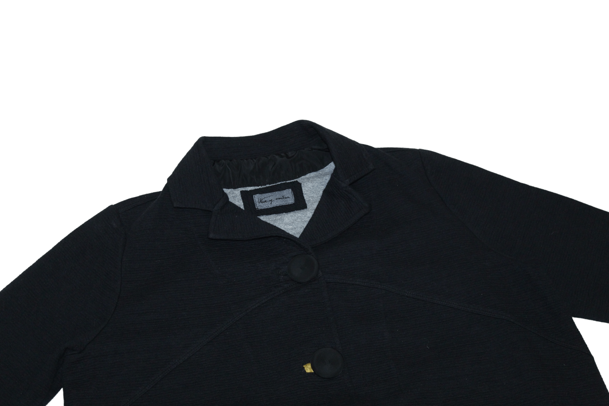 Hiroko Koshino Homme Working Overtime By TADASHI Knitted Textured Baggy Jacket Size L / US 10 / IT 46 - 5 Thumbnail