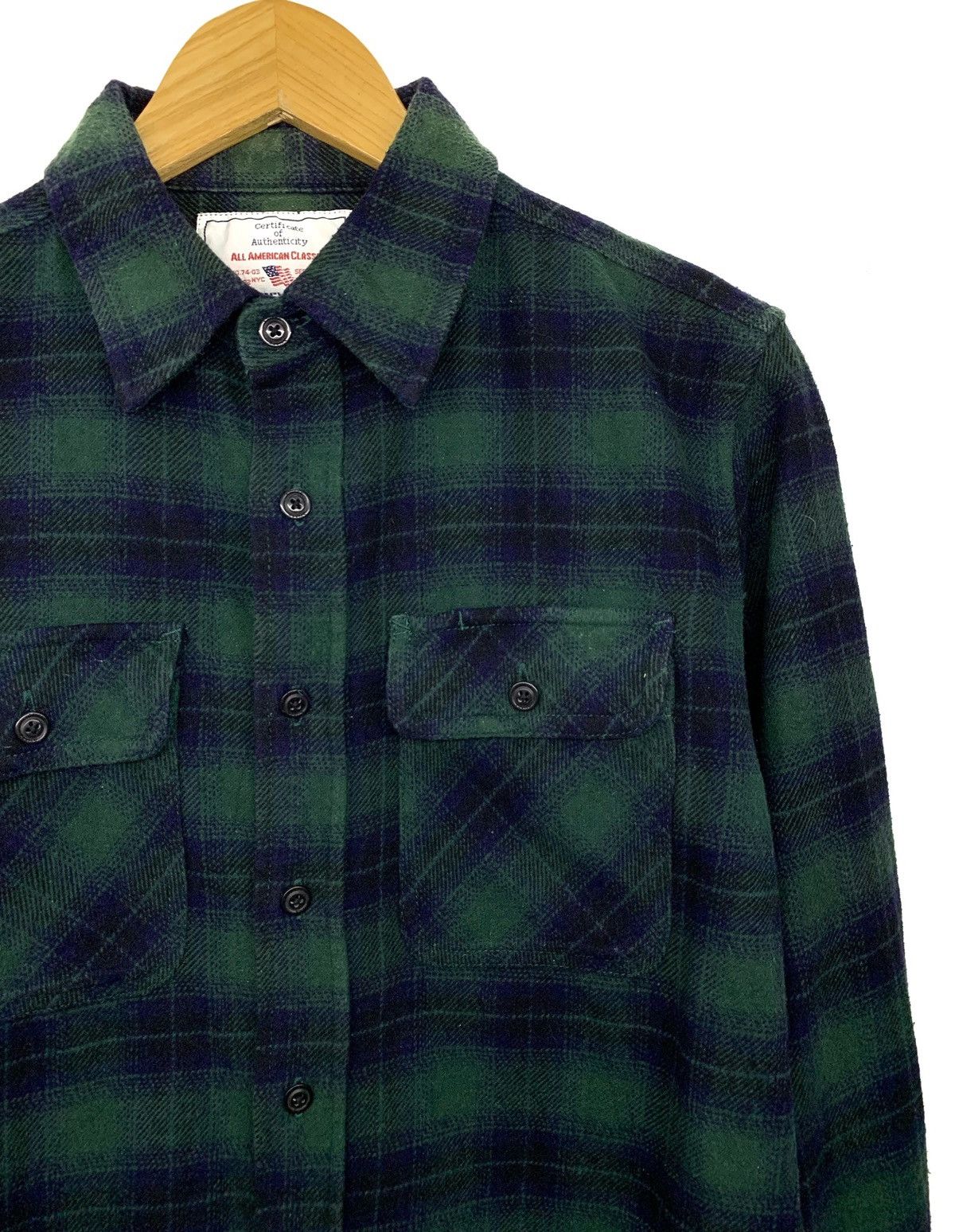 Avirex Avirex Double Pocket Checked Plaid Ls Shirts Size US S / EU 44-46 / 1 - 2 Thumbnail