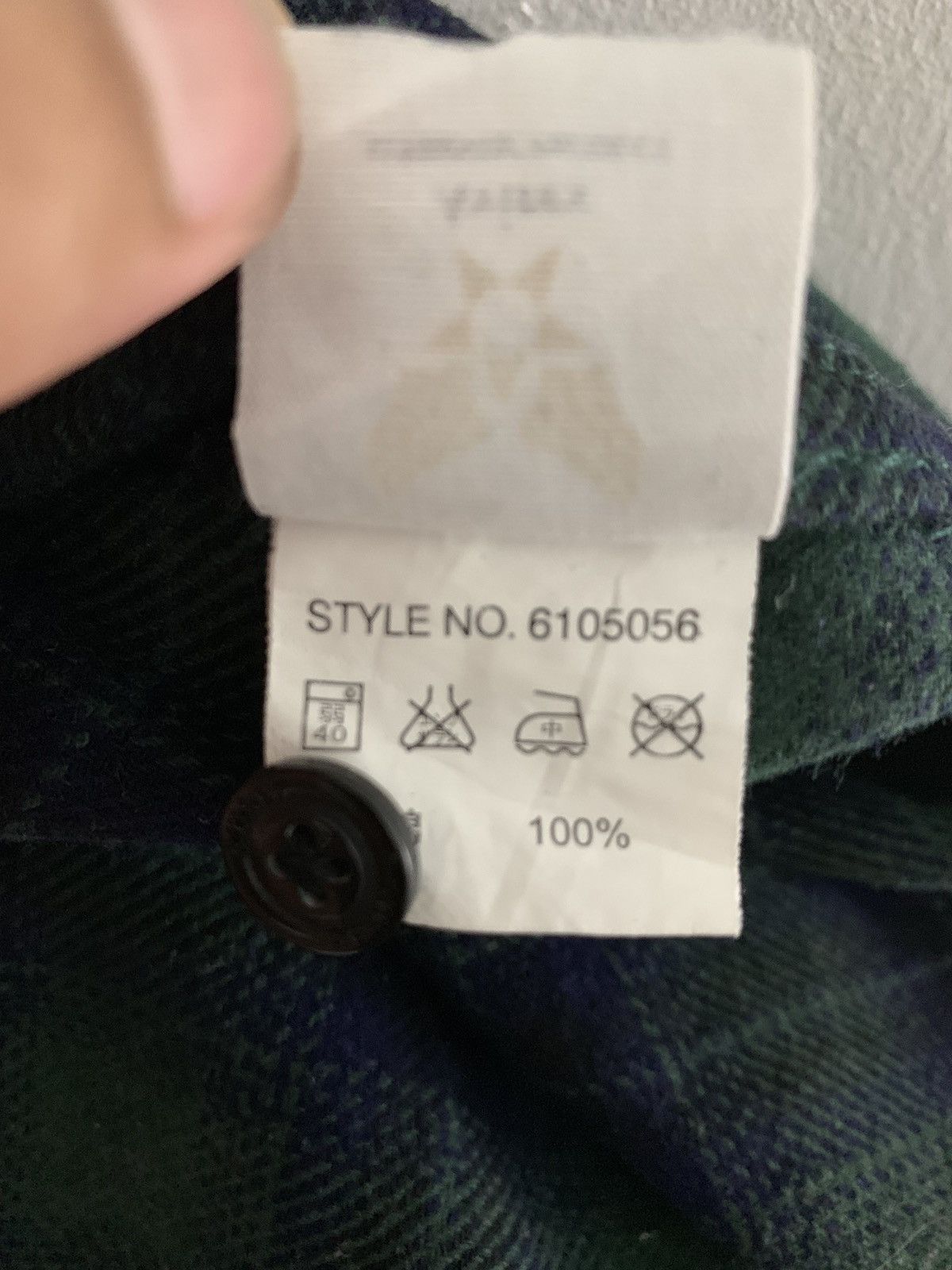 Avirex Avirex Double Pocket Checked Plaid Ls Shirts Size US S / EU 44-46 / 1 - 7 Thumbnail